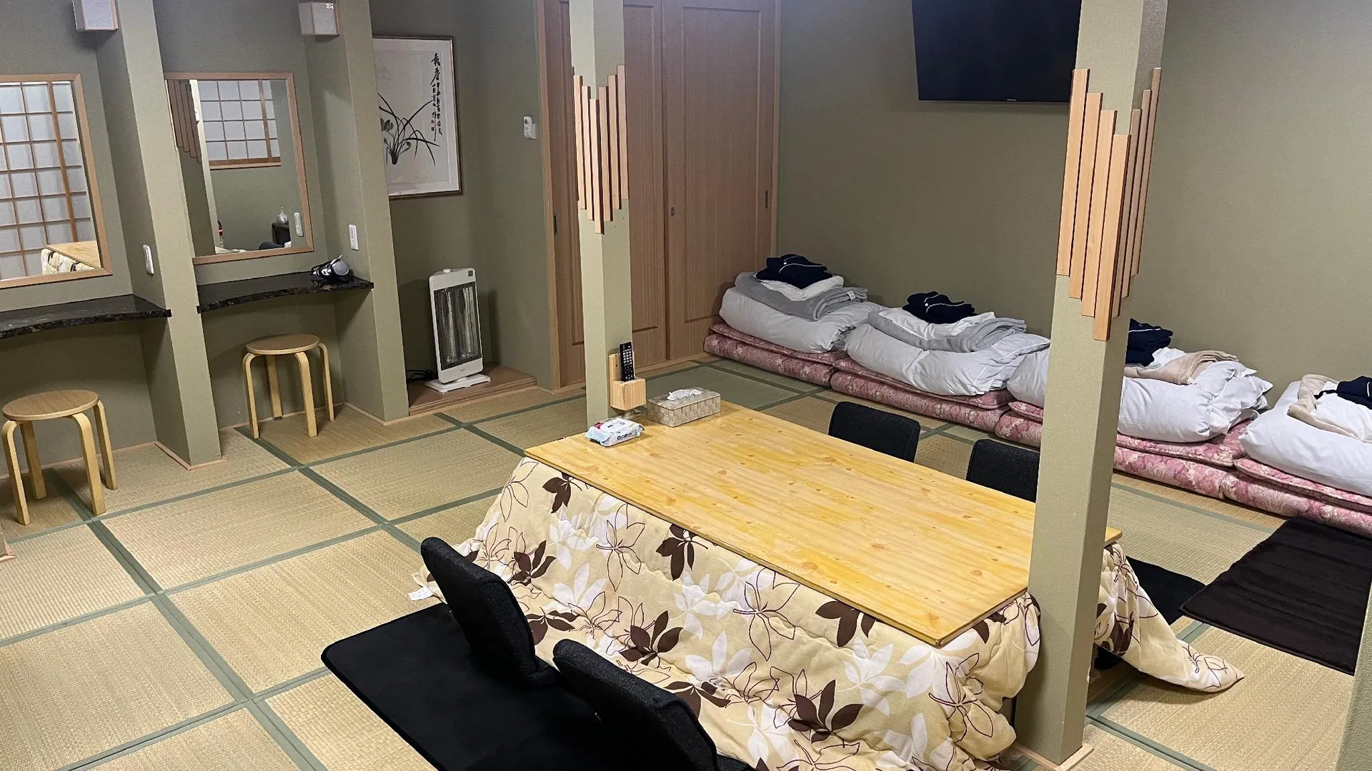 오사카 와후 료칸 카미혼마치 4성급 호텔 객실