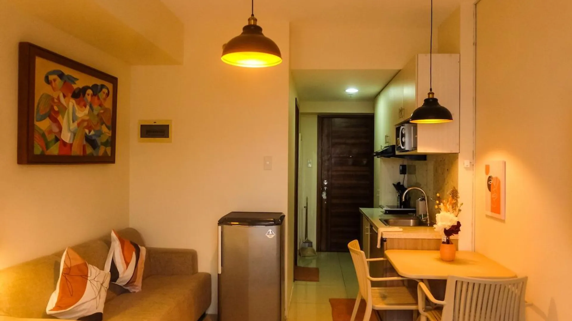 세부 푸엔테 오스메나의 프라이빗 하우스 (22m², 침실 1개, 프라이빗 욕실 1개) 4성급 게스트하우스 전망