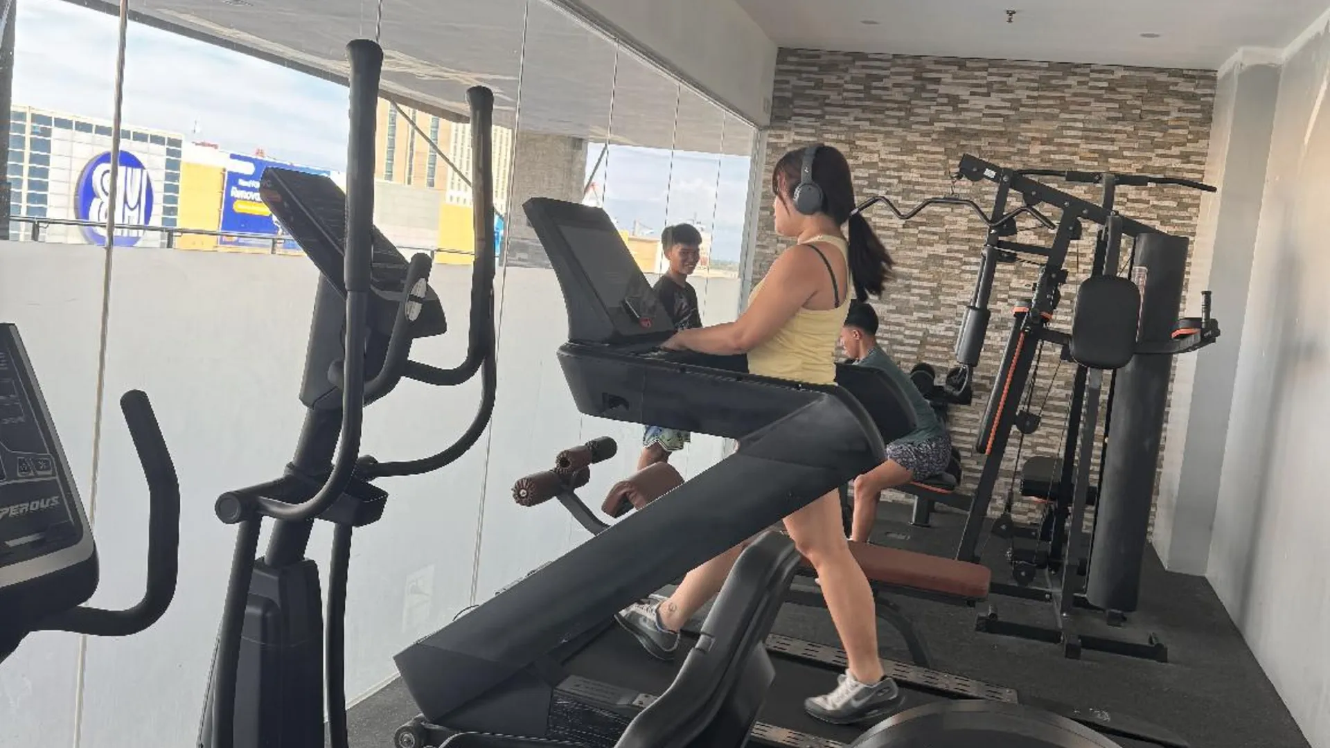 세부 북 개간 지역의 스튜디오 아파트먼트 (22m², 프라이빗 욕실 1개) 2성급 싱글룸 부대시설