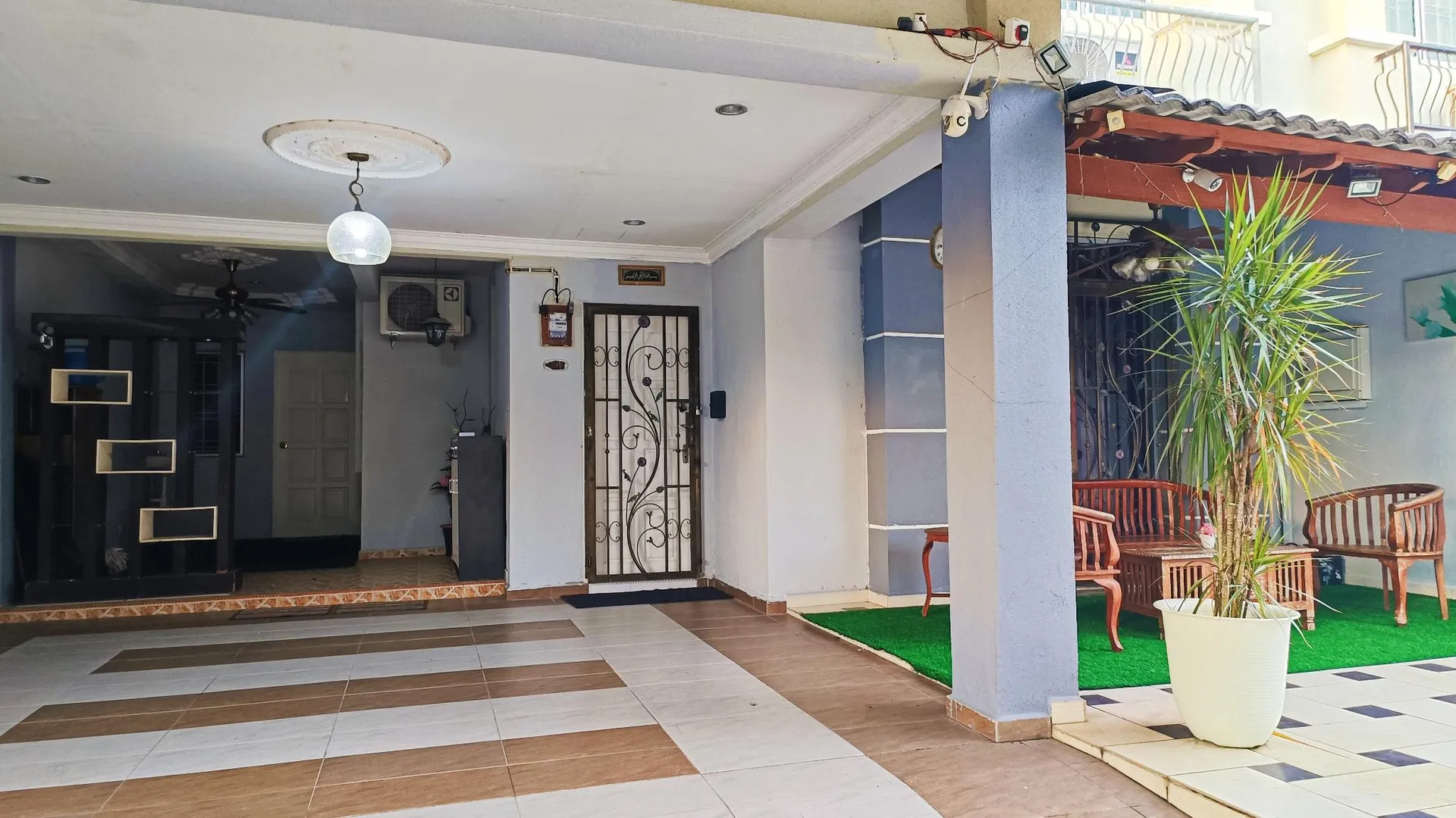 말라카 두리안 퉁갈의 프라이빗 하우스 (215m², 침실 4개, 프라이빗 욕실 3개) 3성급 싱글룸 객실