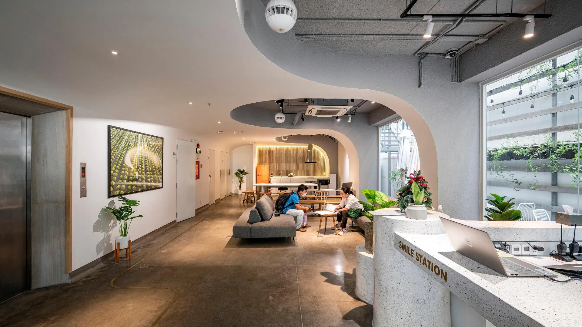 호치민 미앤더 사이공 3성급 호텔 로비