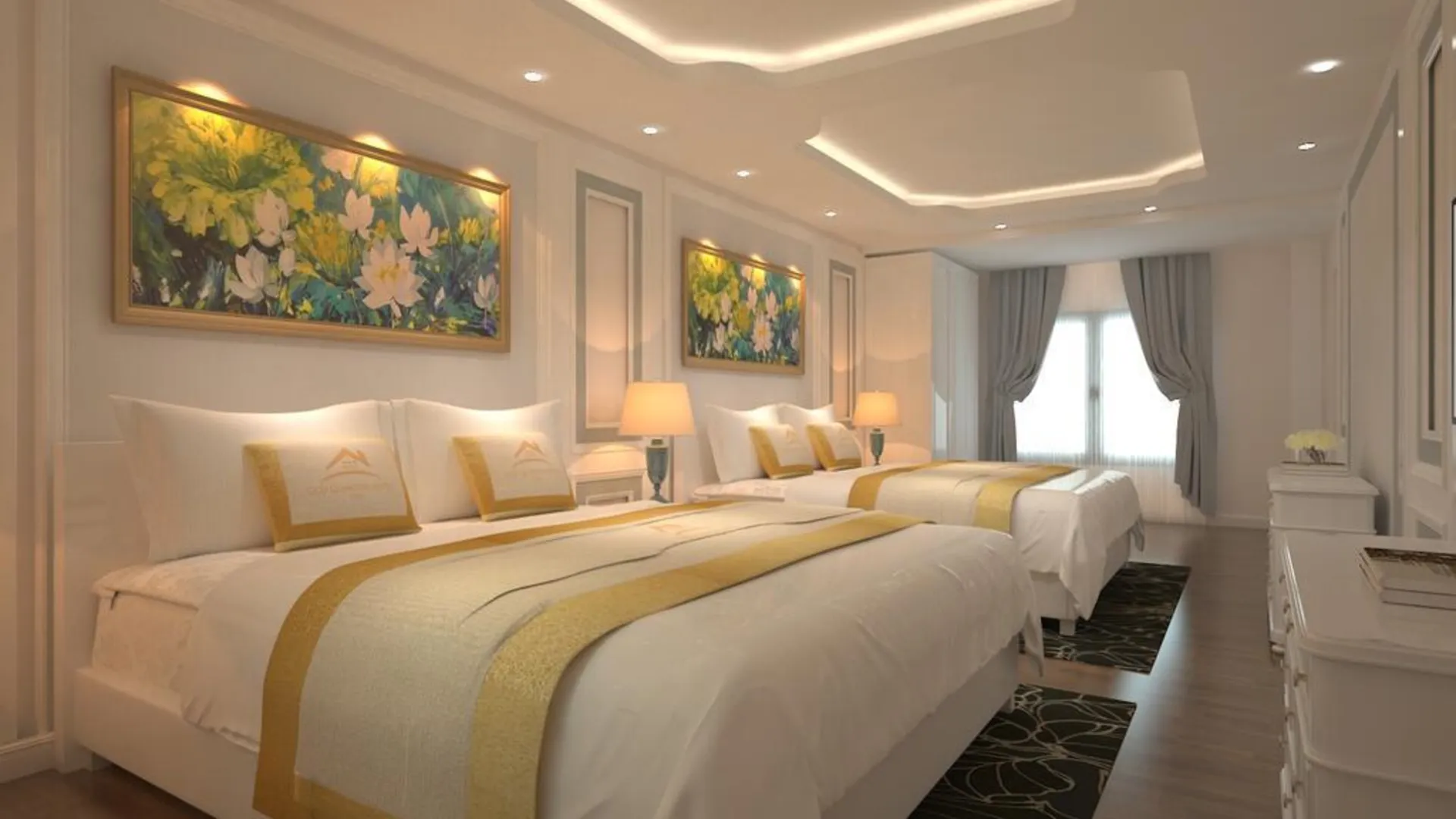 하노이 올드 쿼터 호텔 1961 3성급 호텔 스위트룸