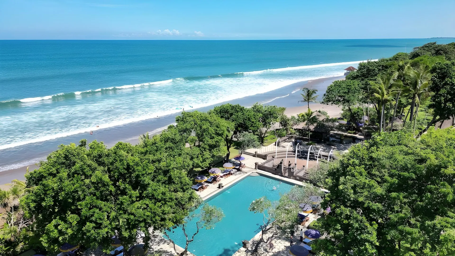 발리 더 오베로이 비치 리조트 5성급 호텔 레스토랑