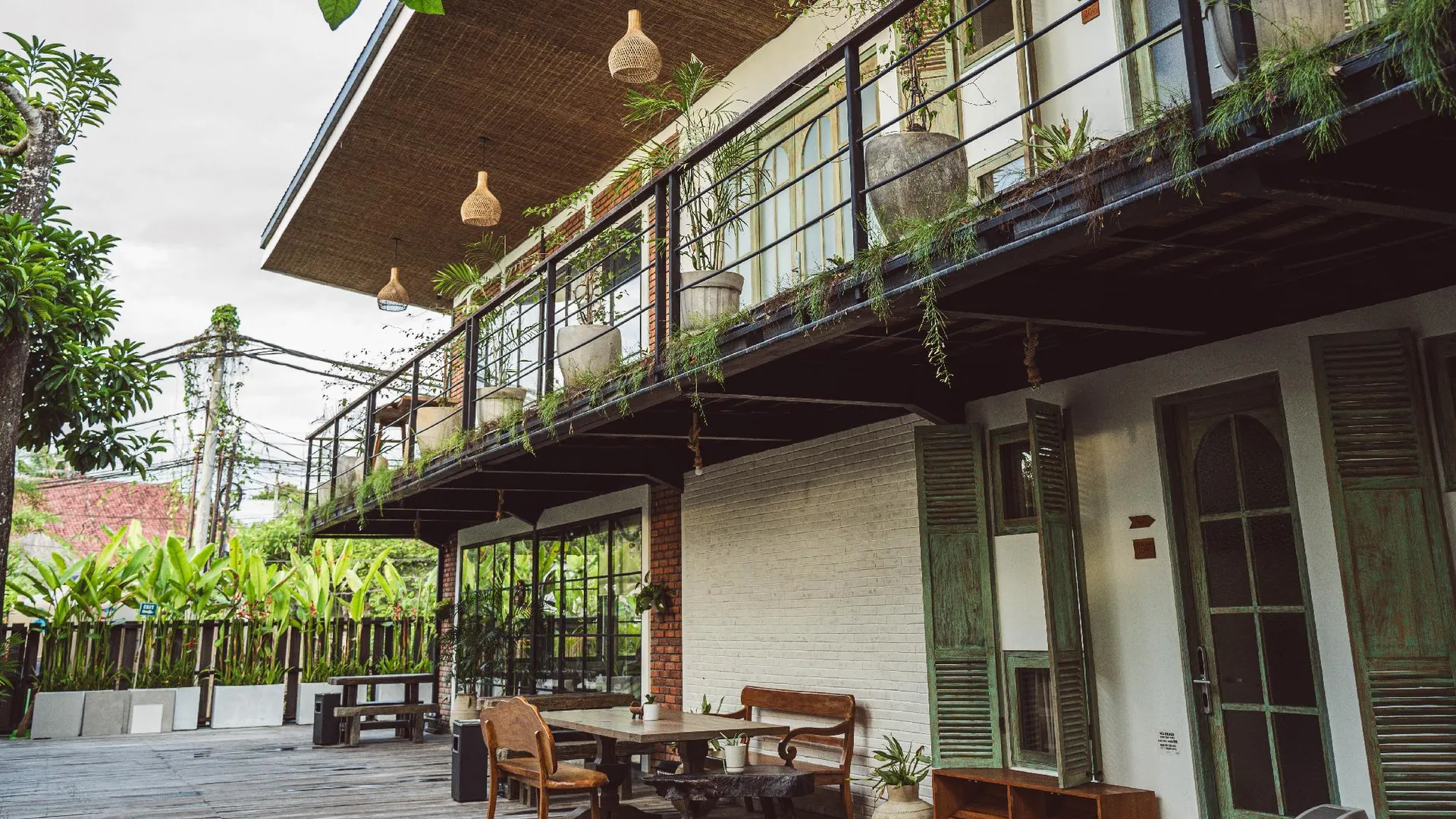 발리 화이트 페니 호스텔 2성급 호텔 로비