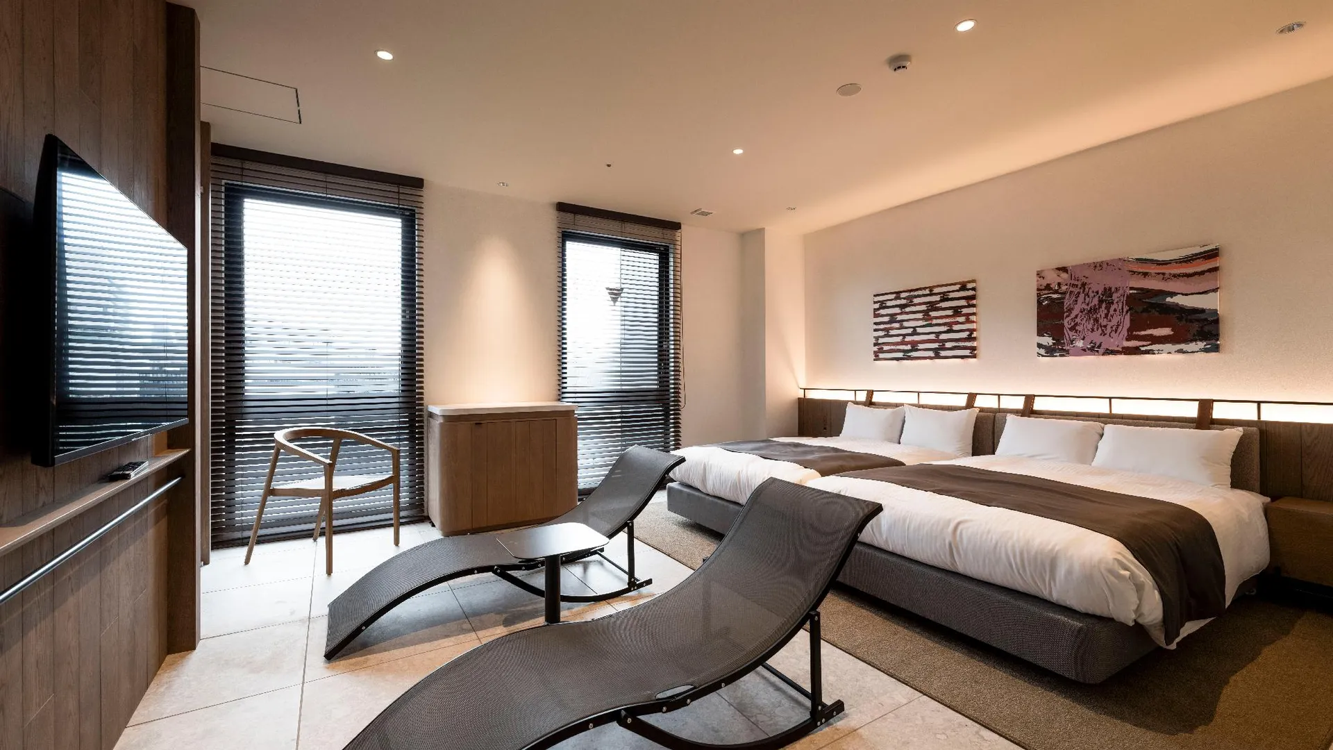 오사카 CINQS Hotel  3성급 호텔 스위트룸