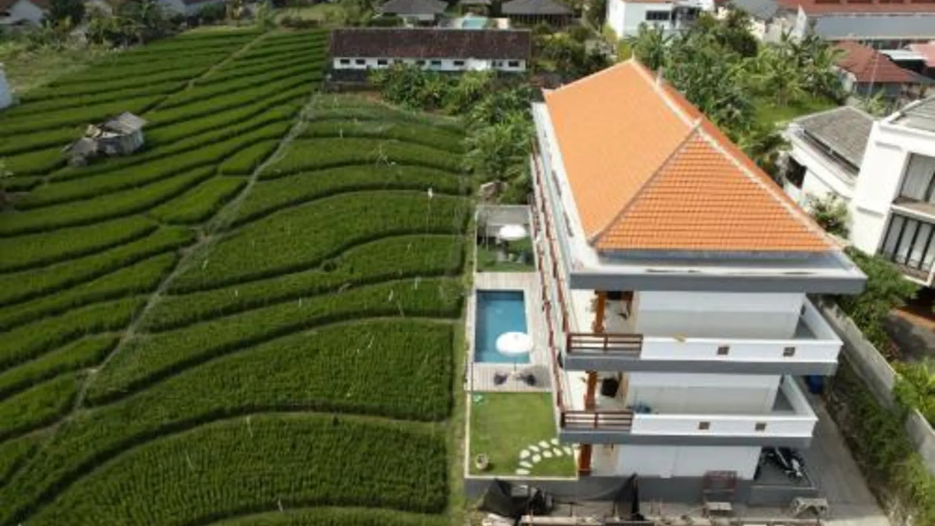 발리 더 백야드 짱구 4성급 호텔 전망