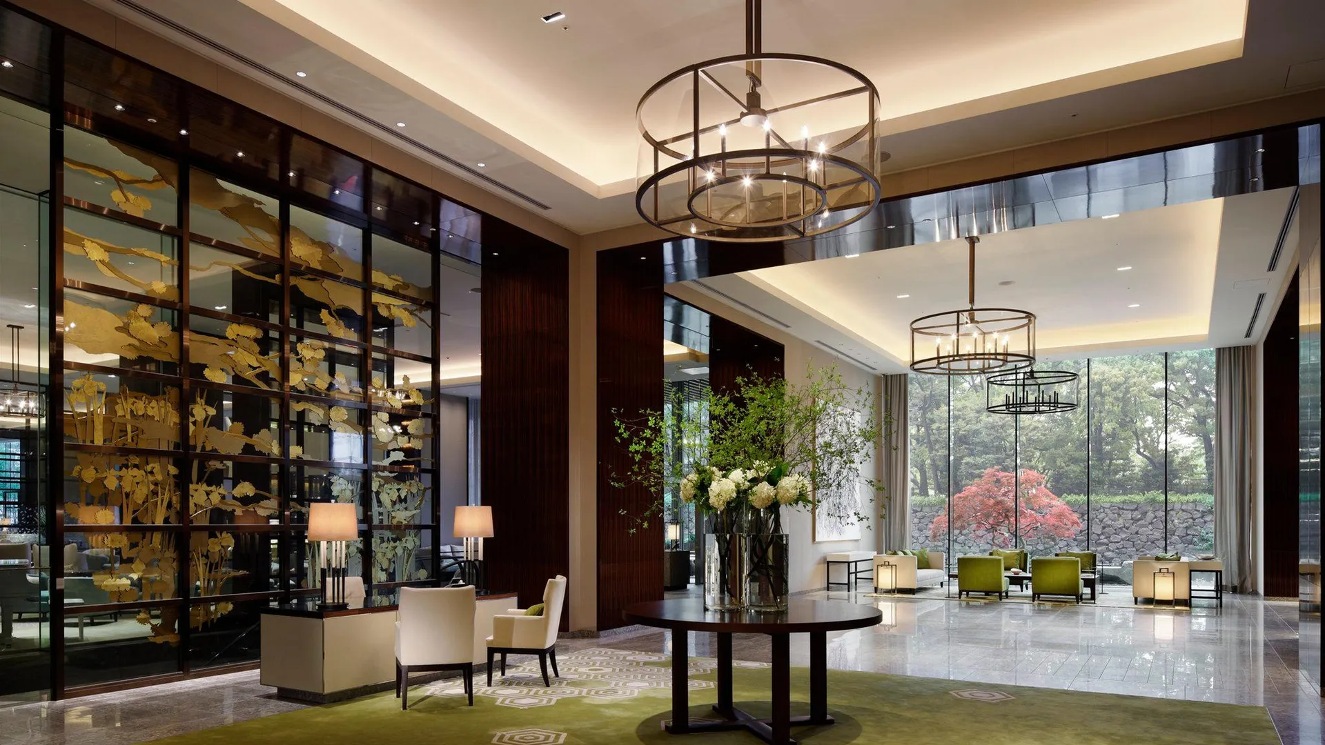 도쿄 / 동경 팰리스 호텔 도쿄 5성급 호텔 로비