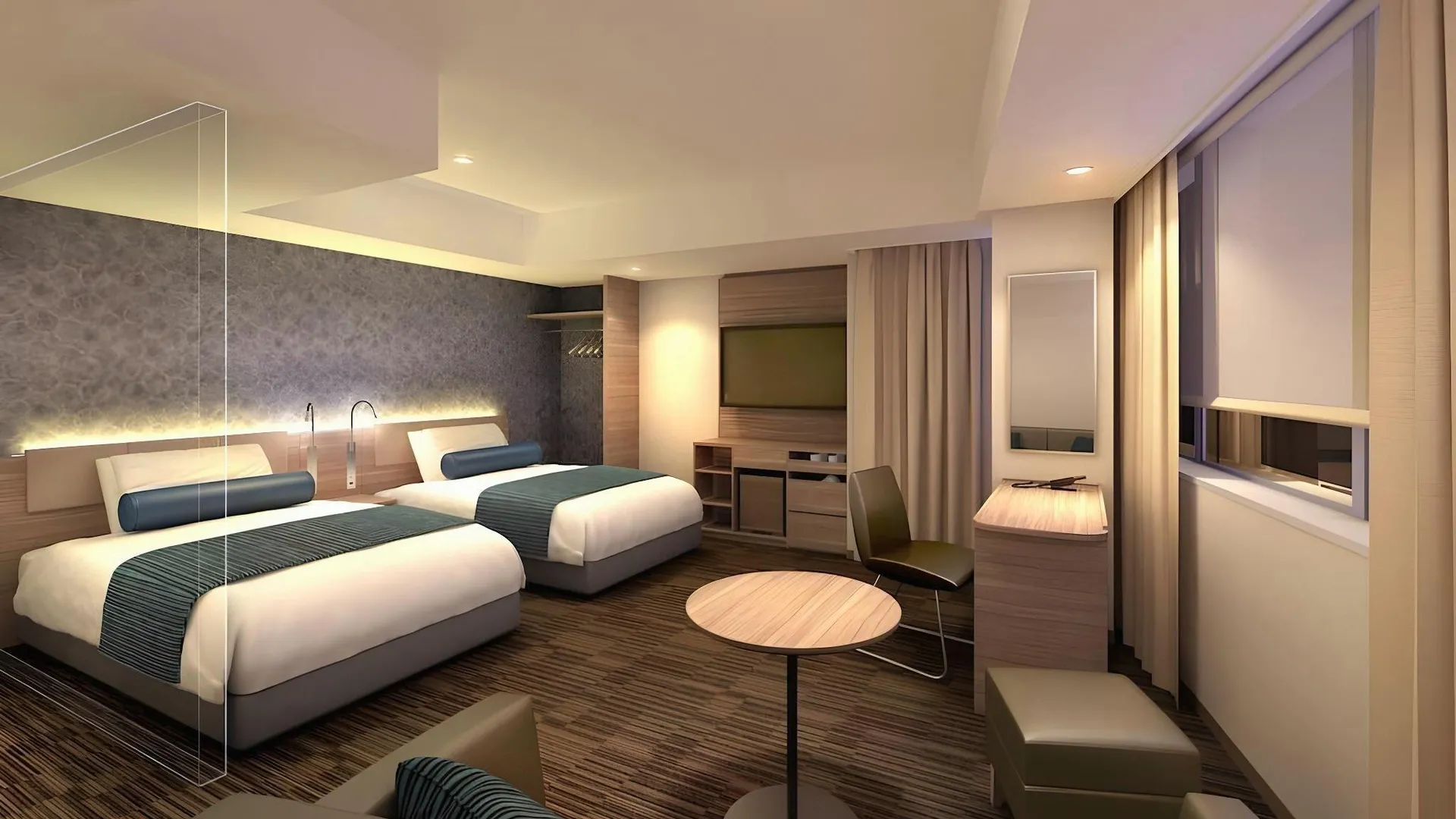 도쿄 / 동경 KEIKYU EX INN HANEDA 3 minutes walk from A2 Exit of Tenkubashi Station 3성급 호텔 스위트룸