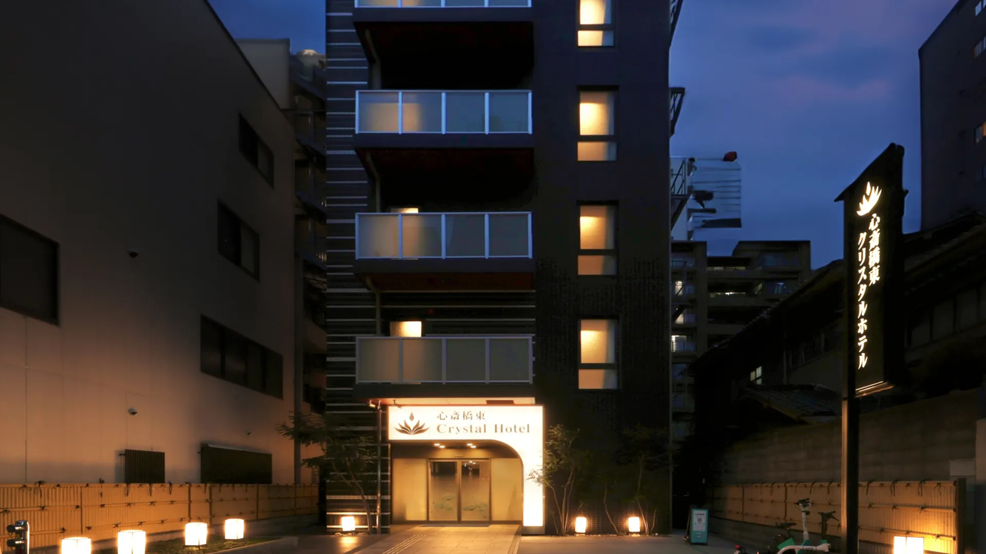 오사카 신사이바시-히가시 크리스탈 호텔 3성급 호텔 객실