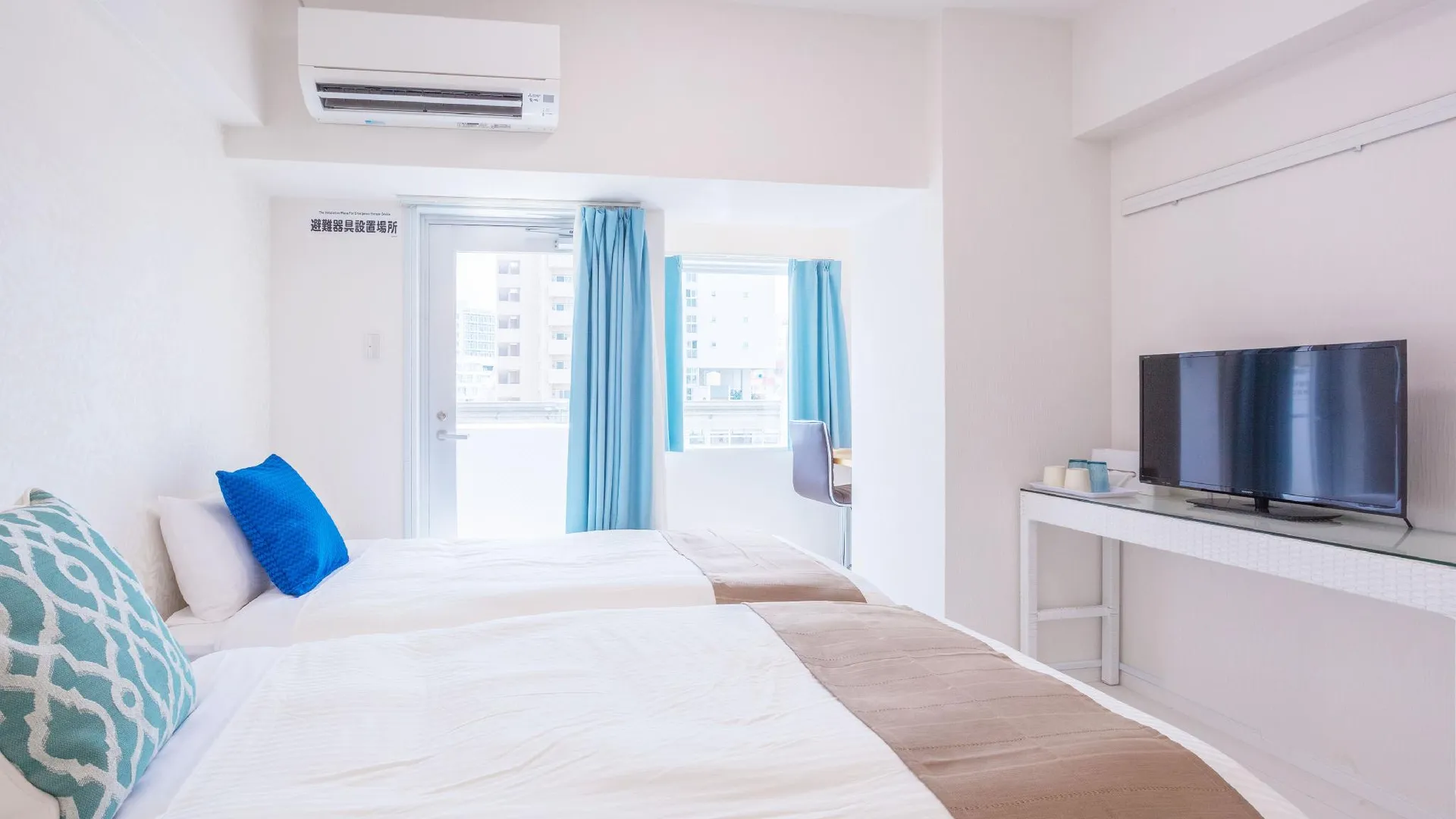 오키나와 본섬 리빙 인 아사히바시 에키마에 애넥스 4성급 호텔 스위트룸