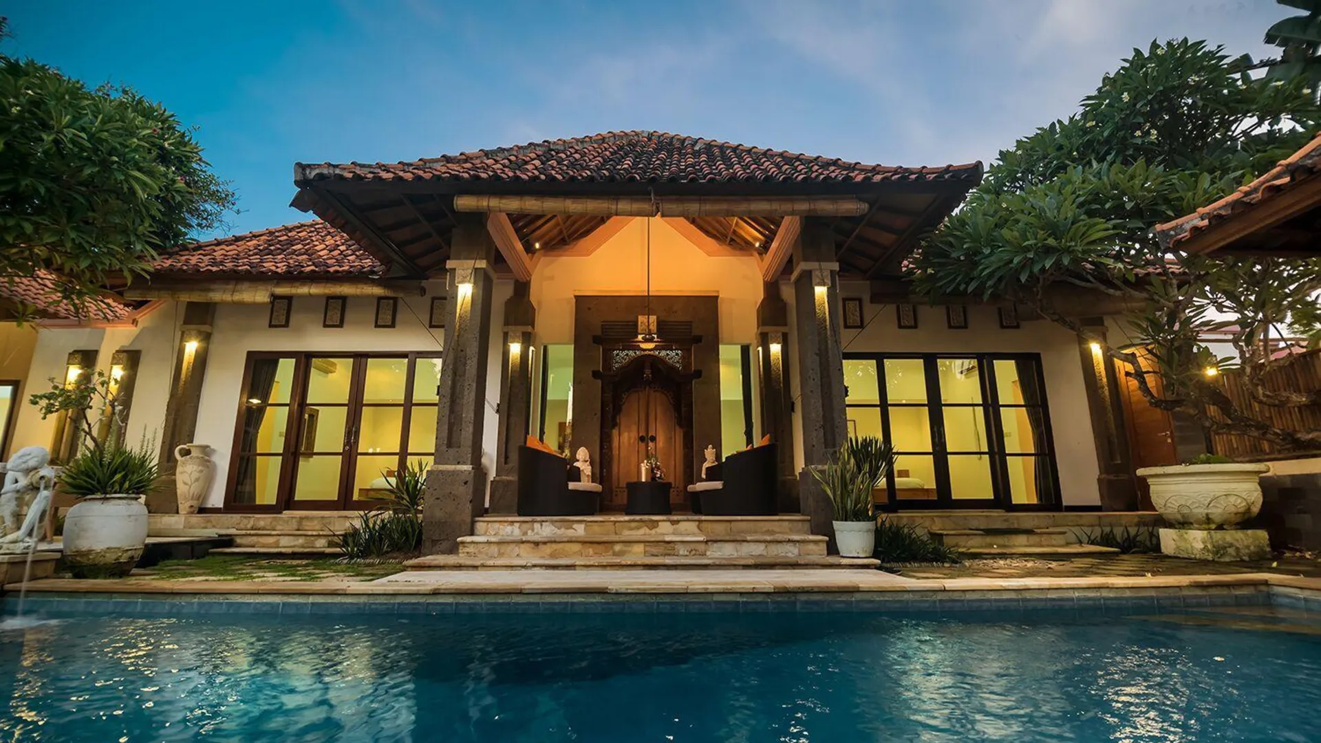 발리 누사 두아의 빌라 (500m², 침실 7개, 프라이빗 욕실 7개) 4성급 싱글룸 객실