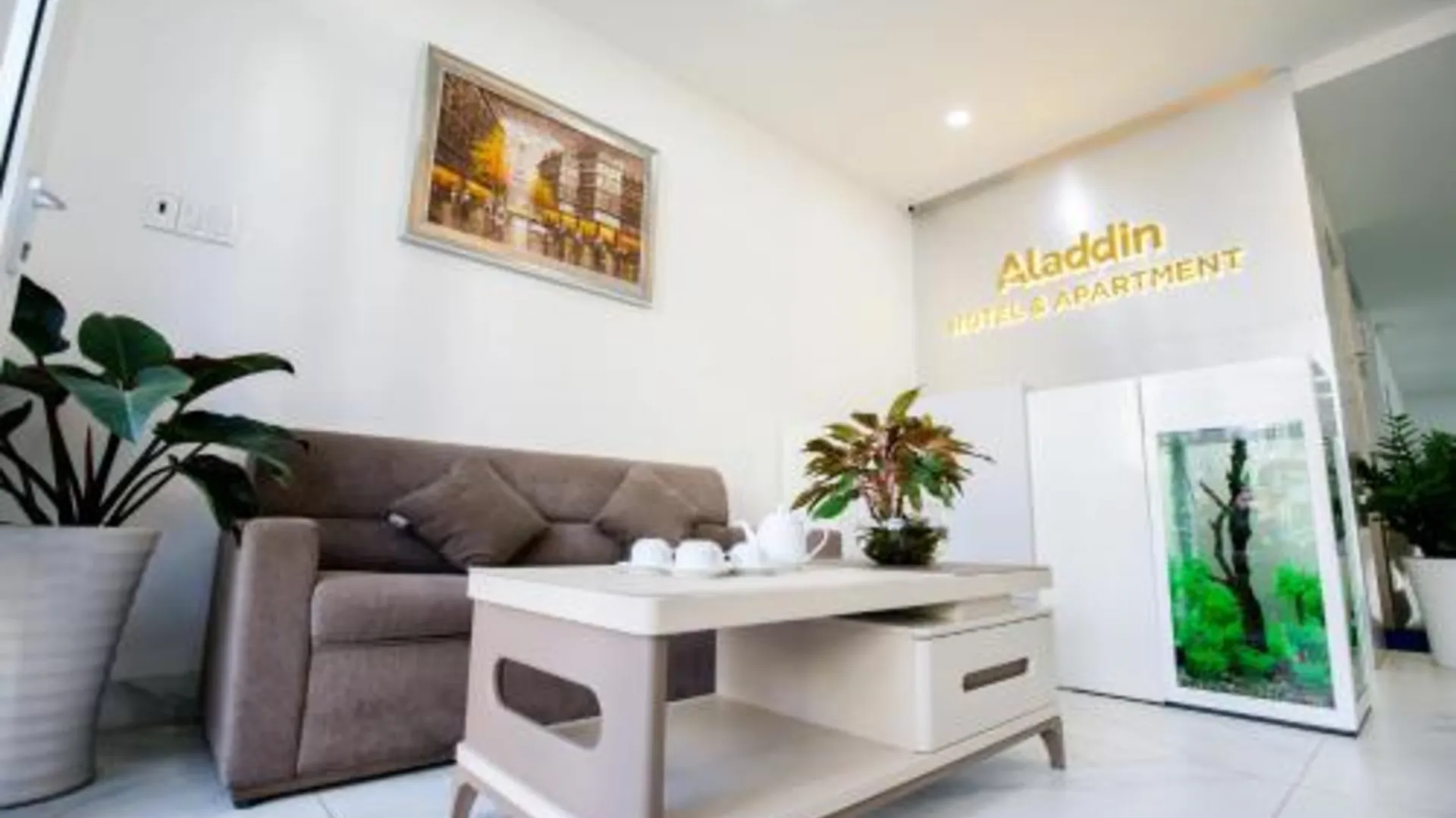 호치민 Aladdin Hotel 3성급 호텔 로비