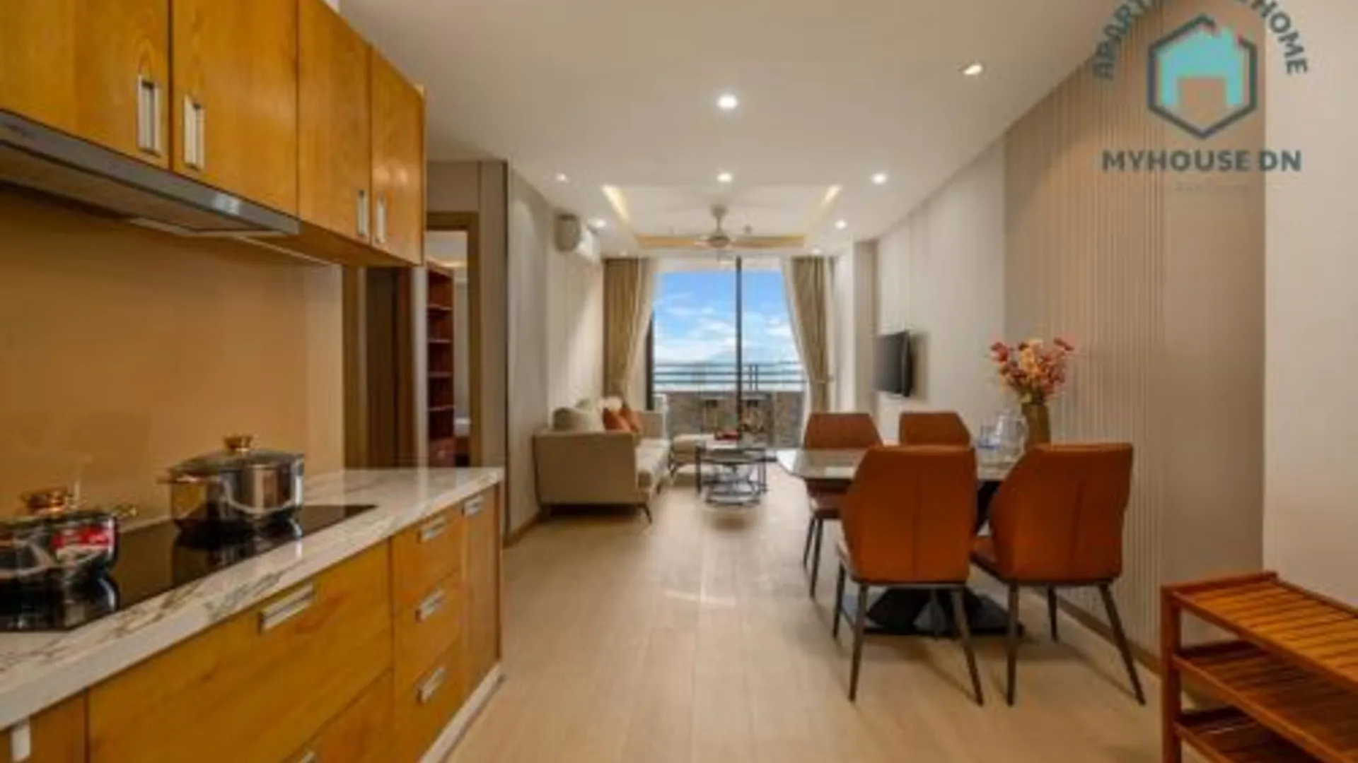 다낭 MD Ocean Apartment 4성급 게스트하우스 로비