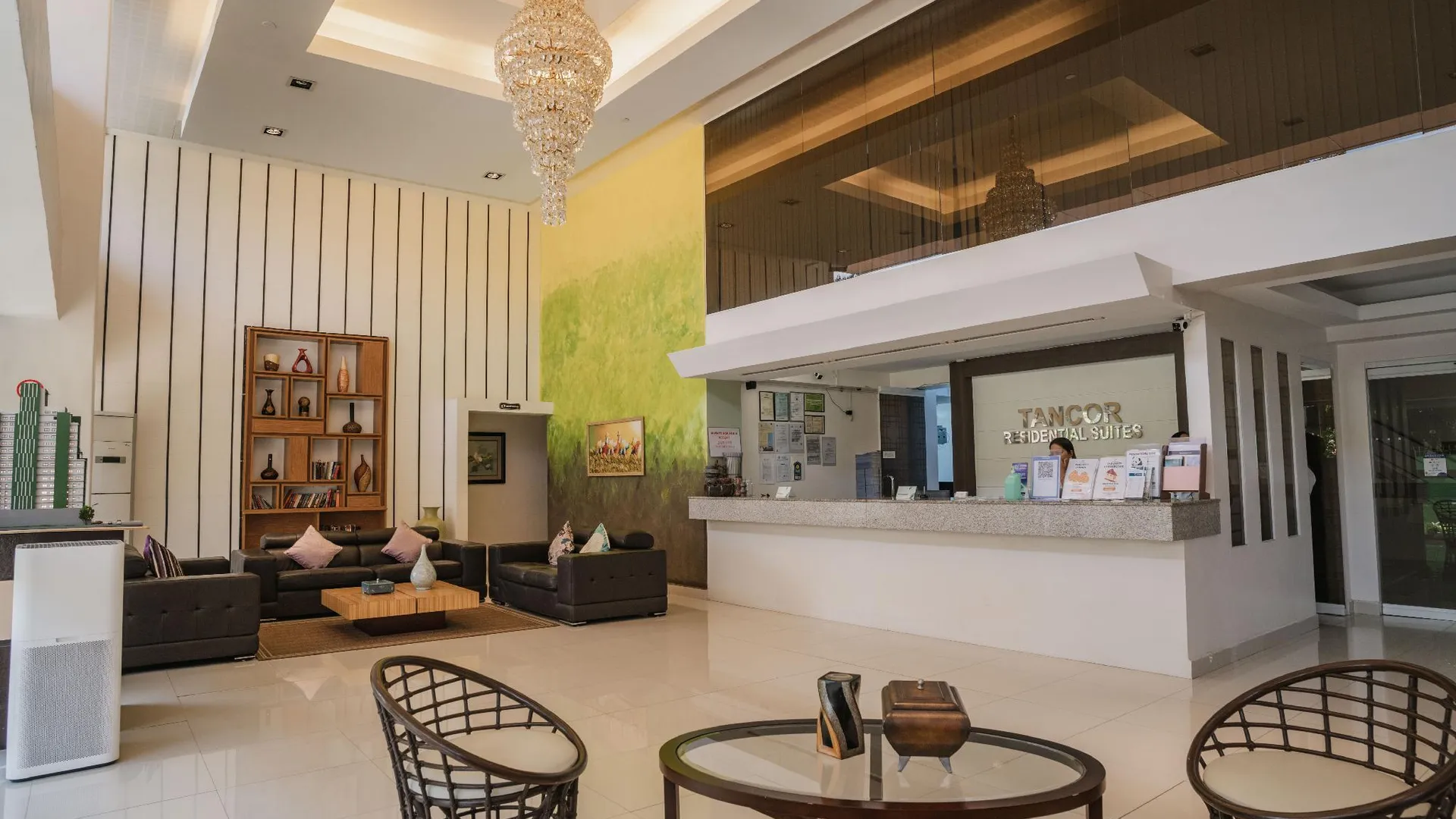 세부 세부 시티의 스튜디오 아파트먼트 (40m², 프라이빗 욕실 1개) 3성급 싱글룸 로비