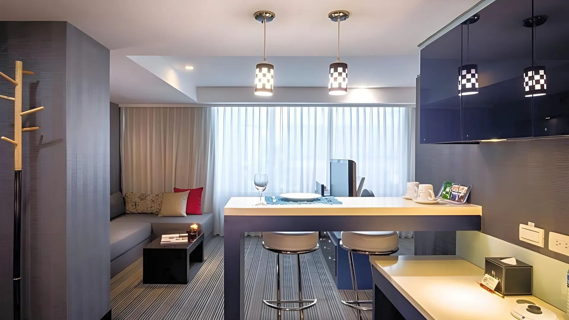 타이베이 호텔 B 3성급 호텔 로비