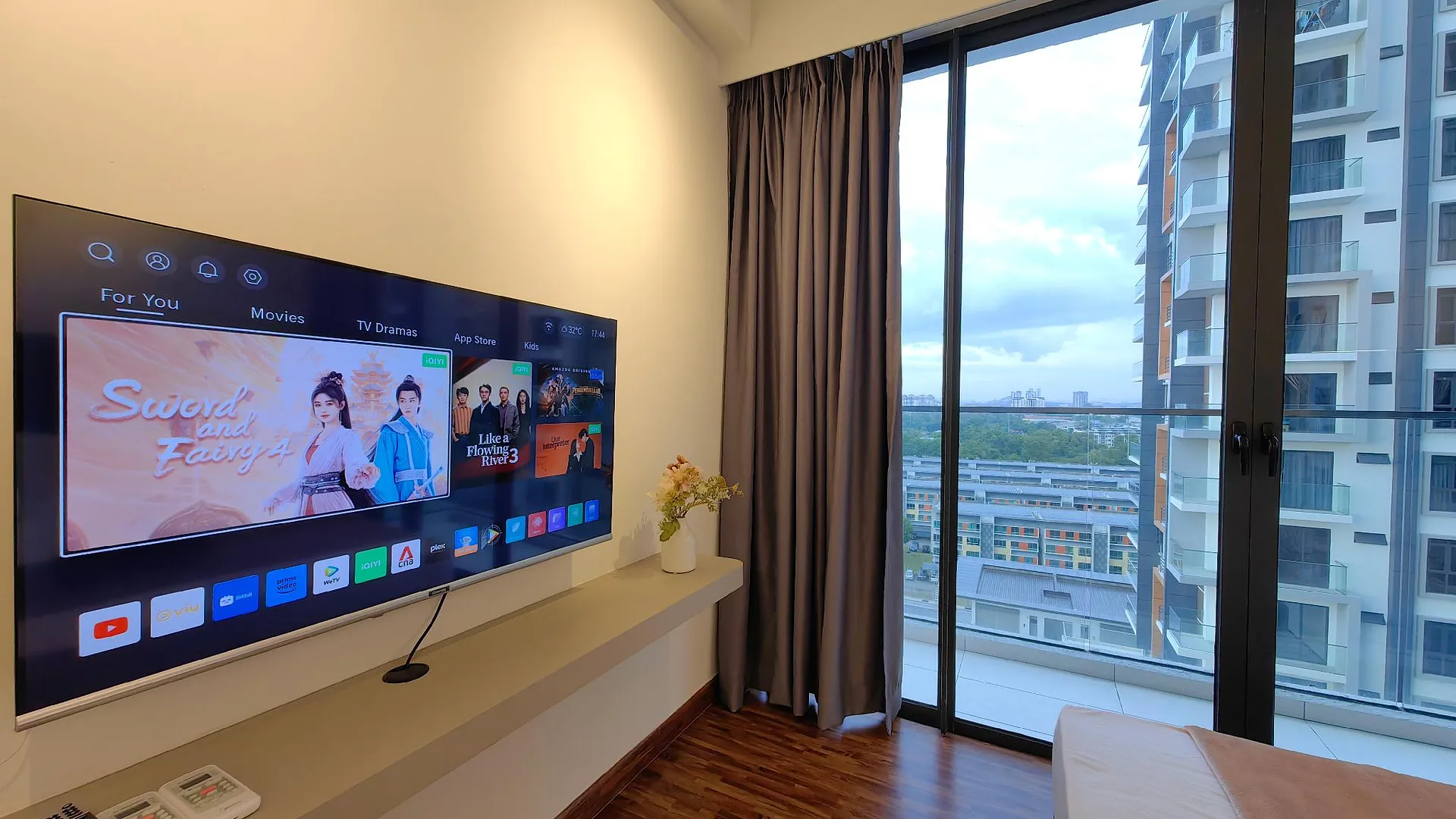 코타키나발루 크파얀의 스튜디오 아파트먼트 (300m², 프라이빗 욕실 1개) 3성급 싱글룸 스위트룸