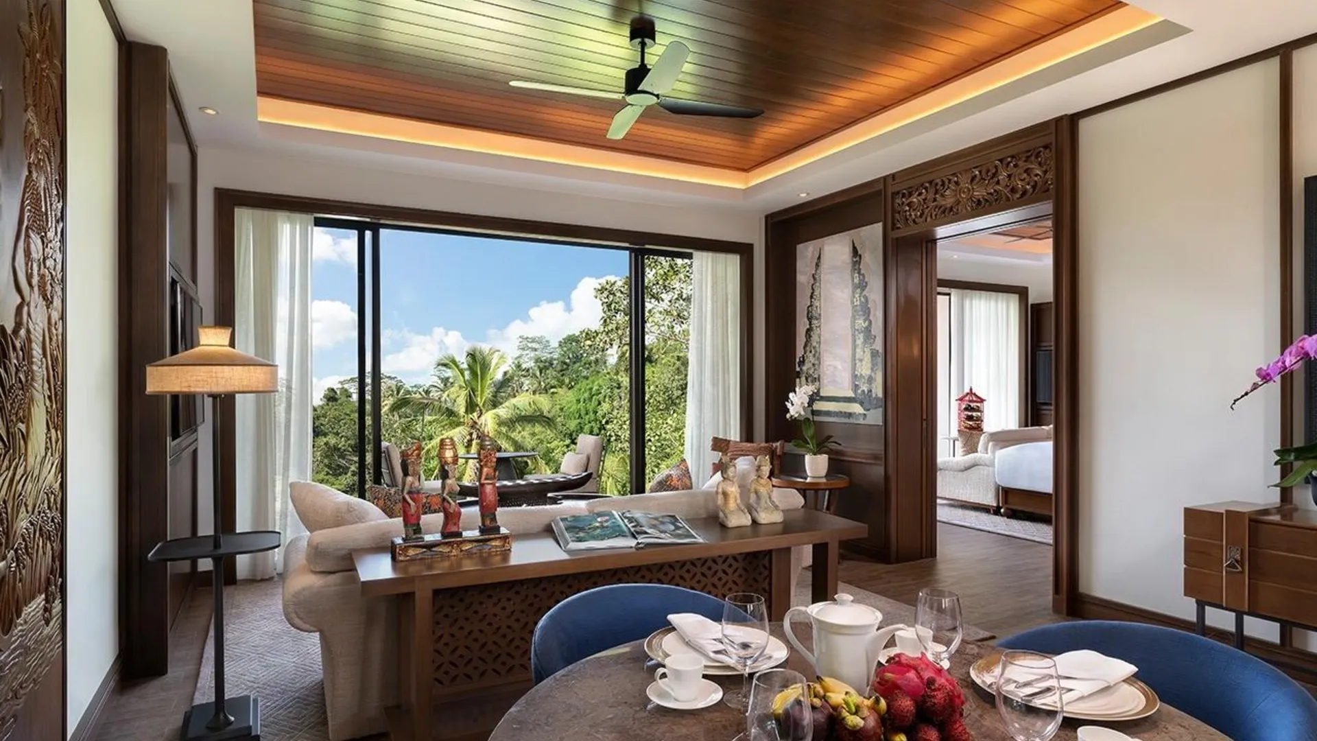 발리 아난타라 우붓 발리 리조트 5성급 호텔 로비