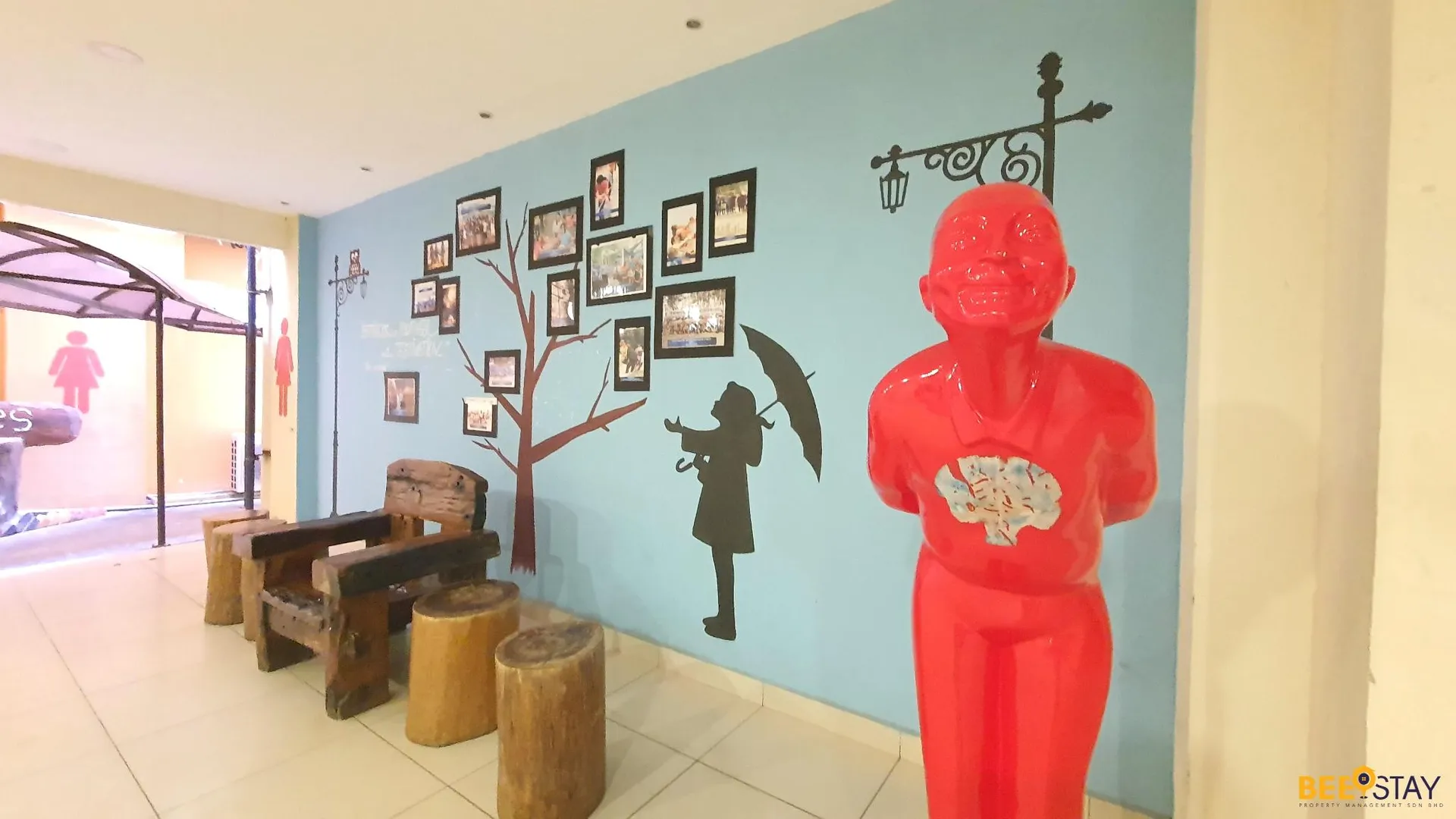 반팅 골드 코스트 모립 스튜디오 아파트먼트 펜트하우스 4성급 게스트하우스 부대시설