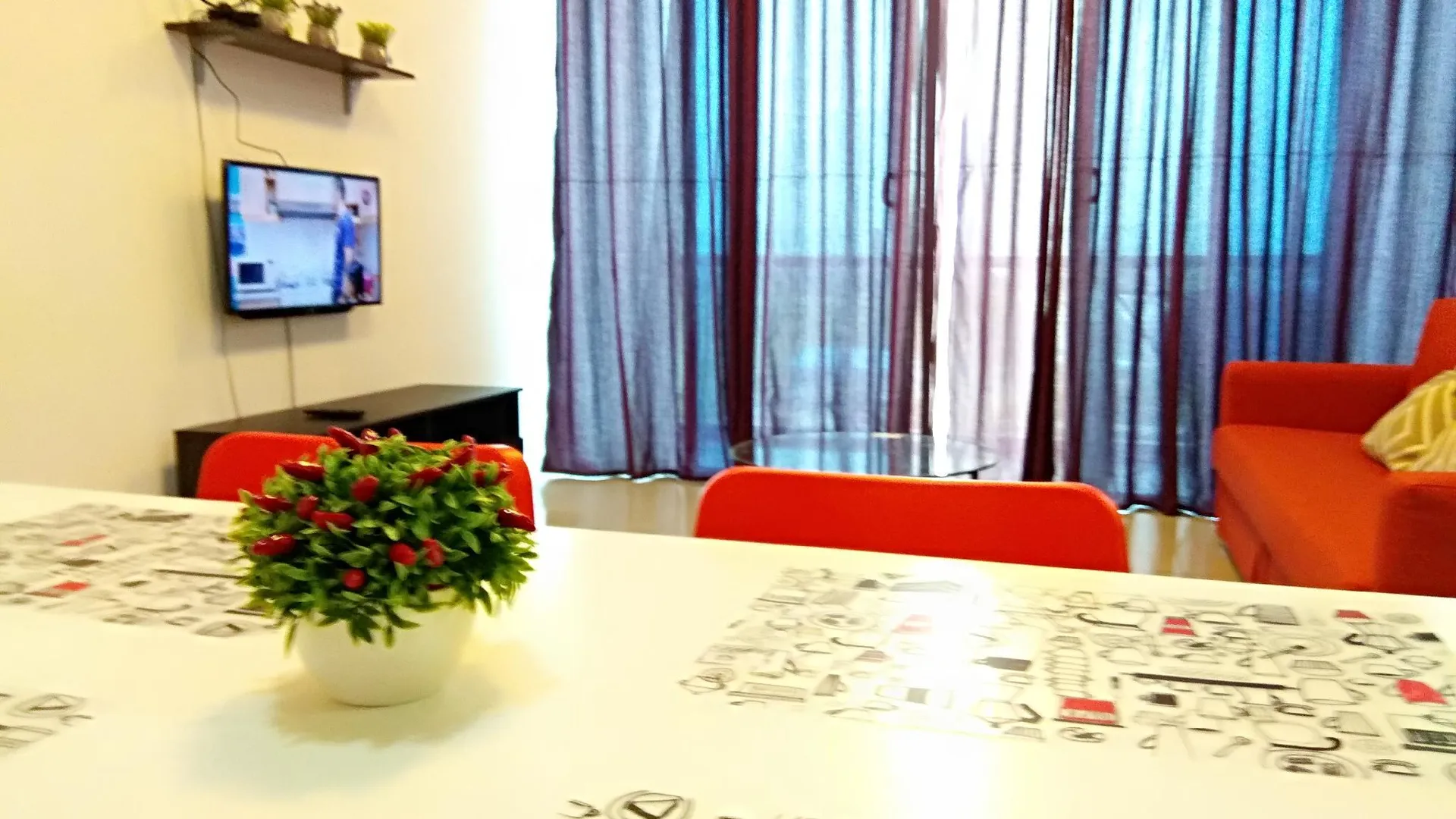 말라카 말라카 시내의 아파트먼트 (64m², 침실 1개, 프라이빗 욕실 1개) 5성급 싱글룸 수영장