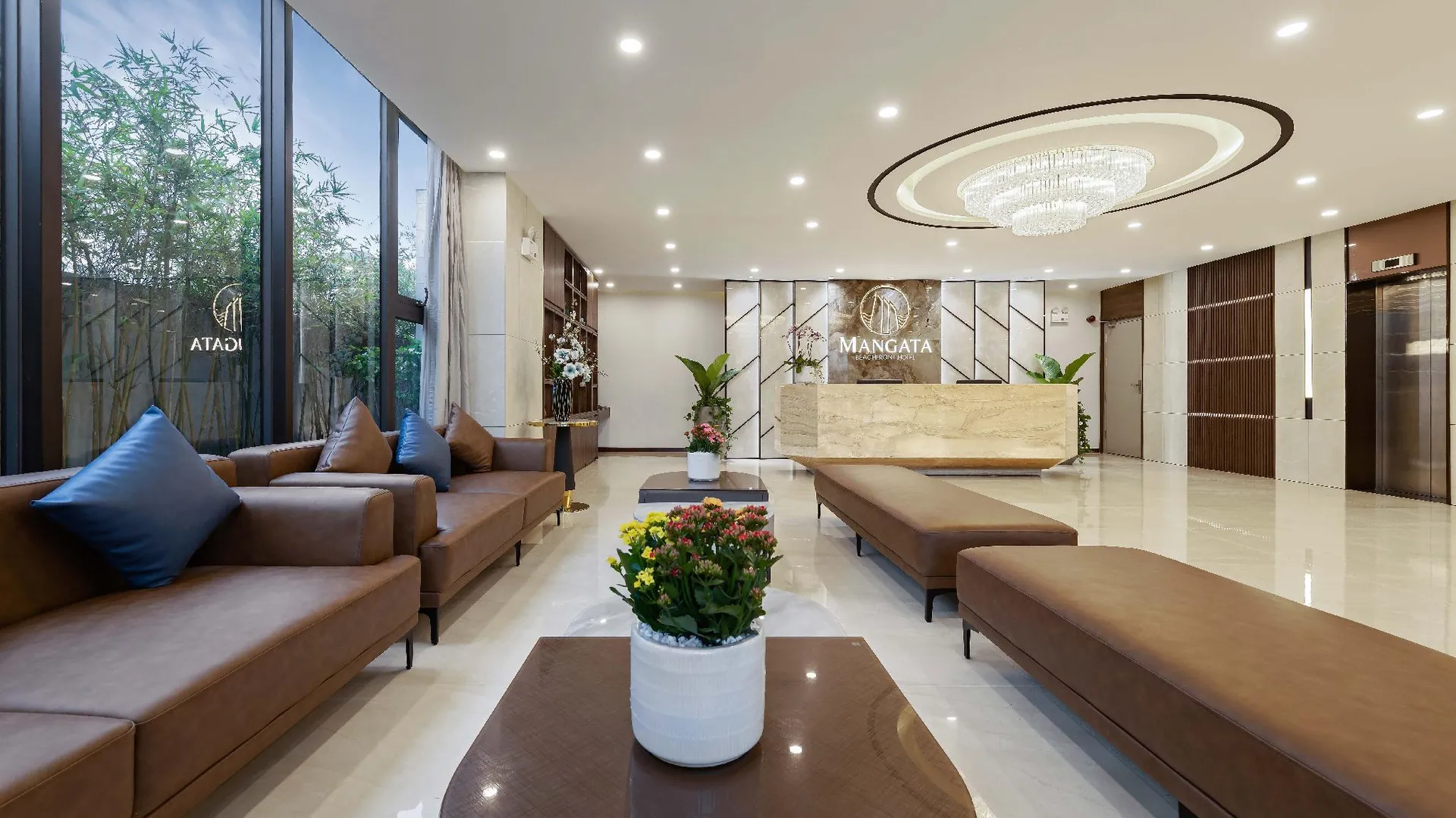 다낭 망가타 비치프론트 호텔 4성급 호텔 외관