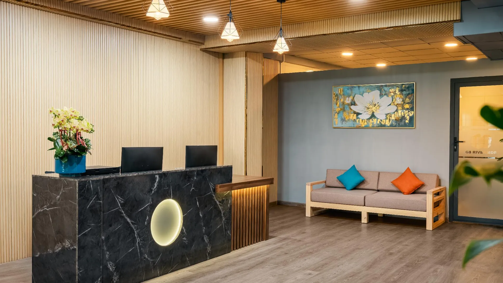 호치민 G8 리버사이드 호텔 사이공 3성급 호텔 전망