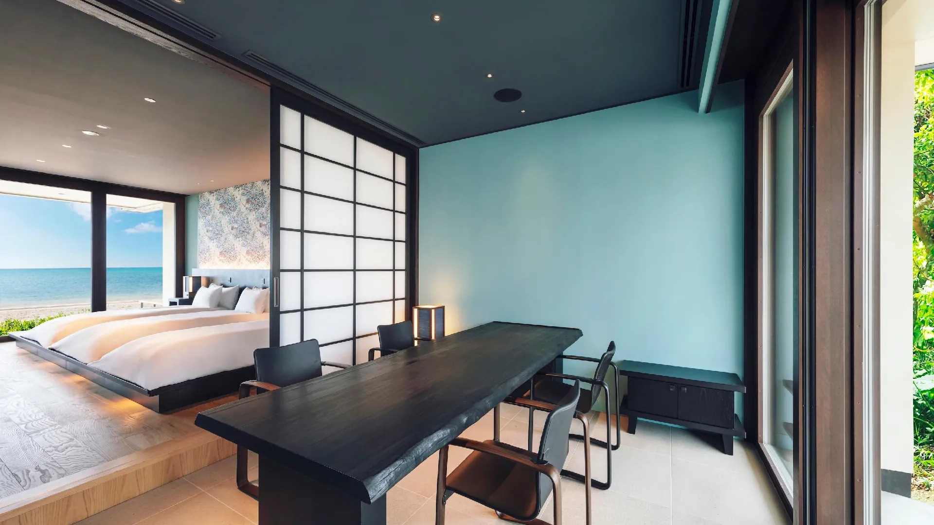 오키나와 본섬 호시노야 오키나와 5성급 호텔 스위트룸