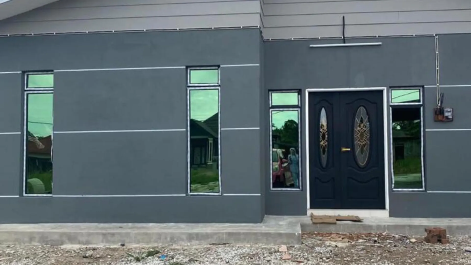 쿠알라 리피스 타만 네가라의 프라이빗 하우스 (1000m², 침실 3개, 프라이빗 욕실 1개) 2성급 싱글룸 객실