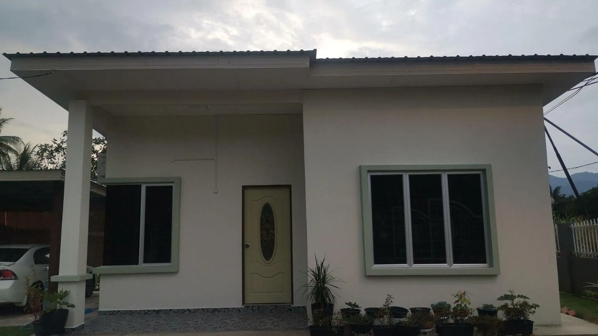 라웁 라웁 시티의 프라이빗 하우스 (80m², 침실 2개, 프라이빗 욕실 1개) 2성급 싱글룸 전망