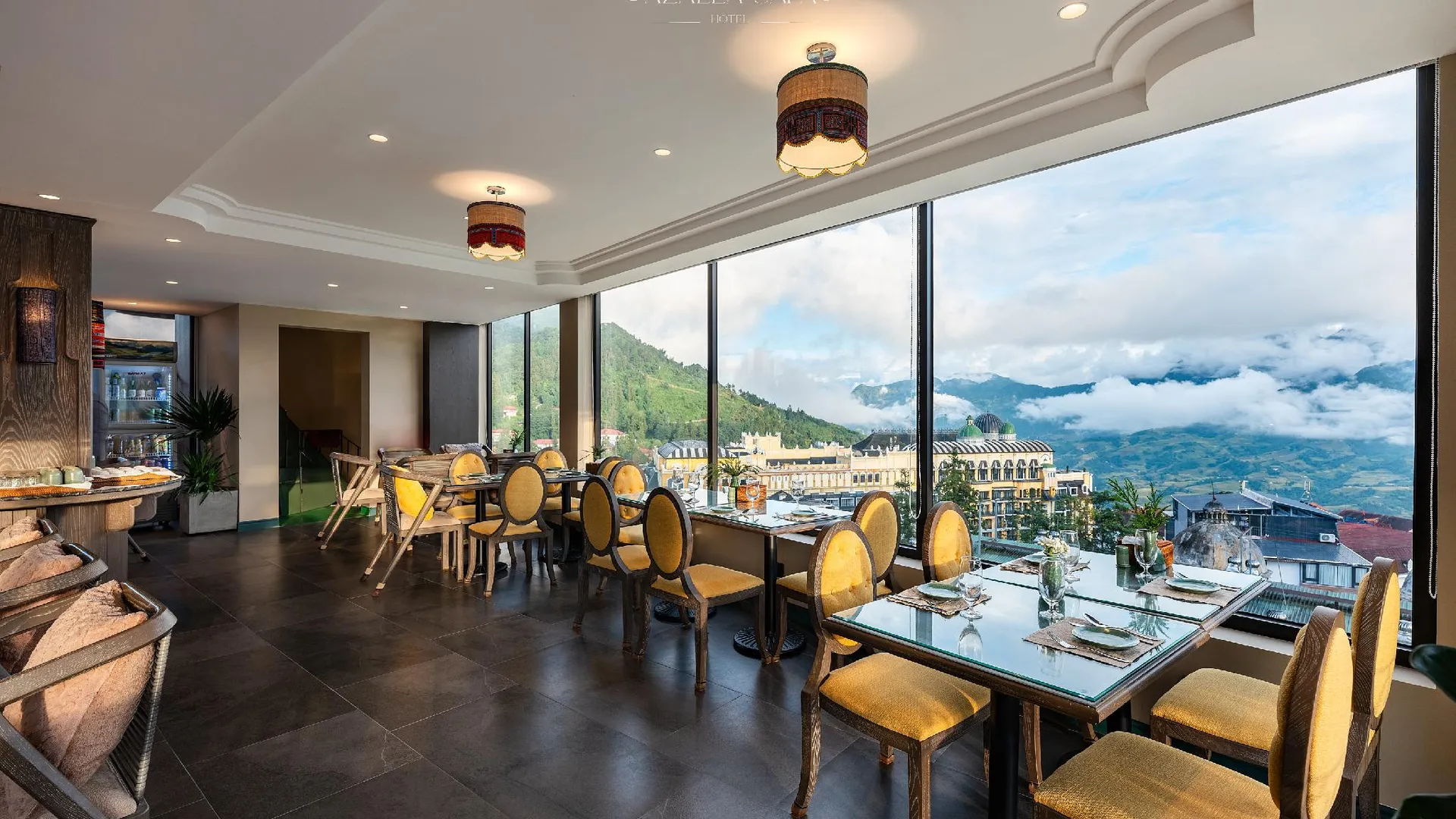 사파 아잘레아 사파 호텔 4성급 호텔 로비