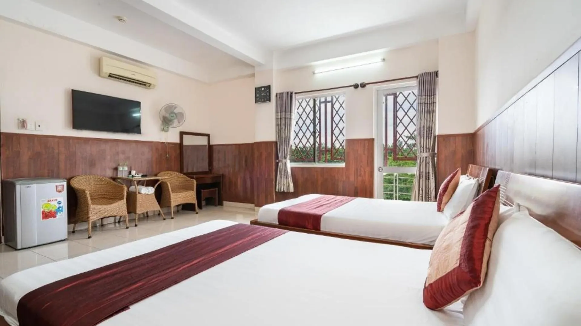 호치민 단센터 푸엉남 호스피탈 구 남푸엉 황후 3성급 호텔 스위트룸