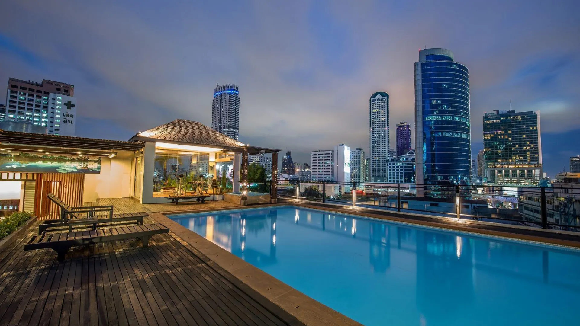 방콕 더 그랜드 사톤 호텔 4성급 호텔 객실