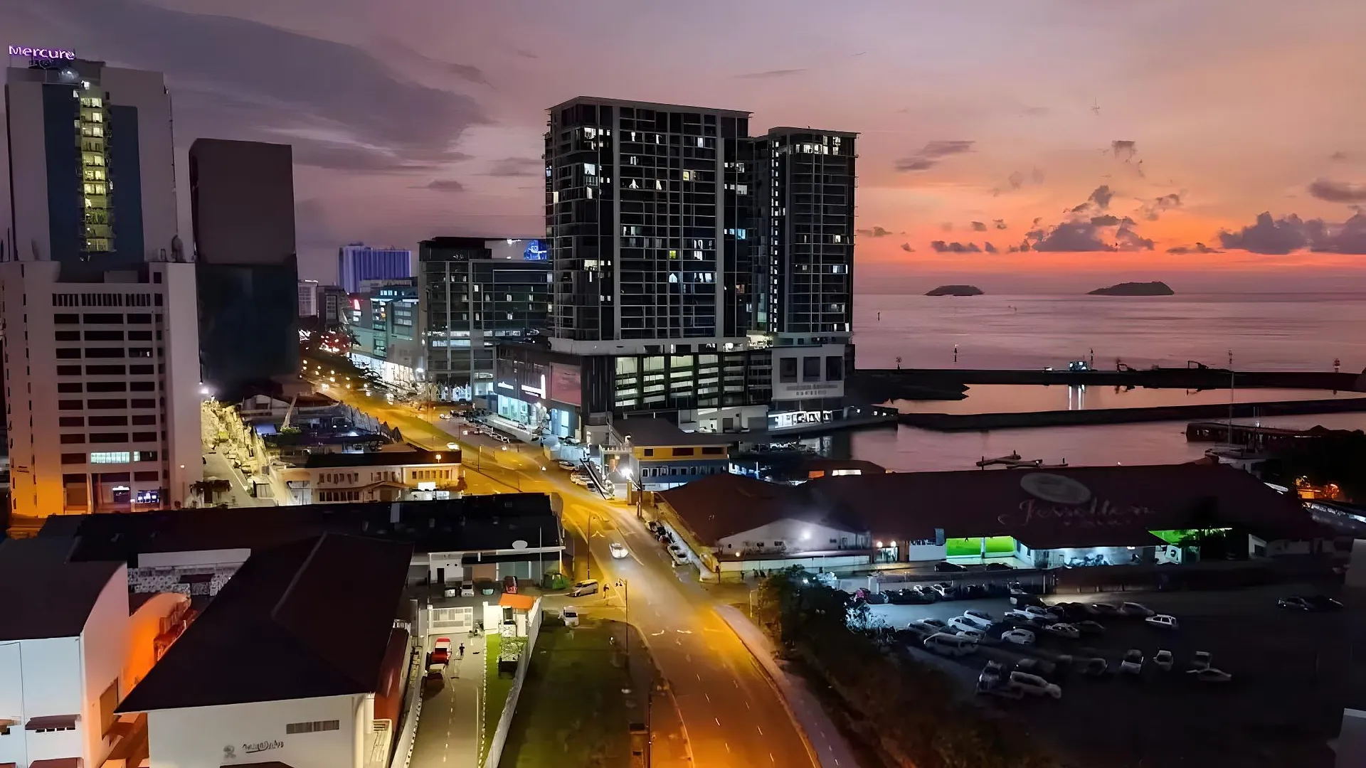 코타키나발루 쿠알라 펜유의 아파트먼트 (65m², 침실 2개, 프라이빗 욕실 2개) 3성급 싱글룸 부대시설