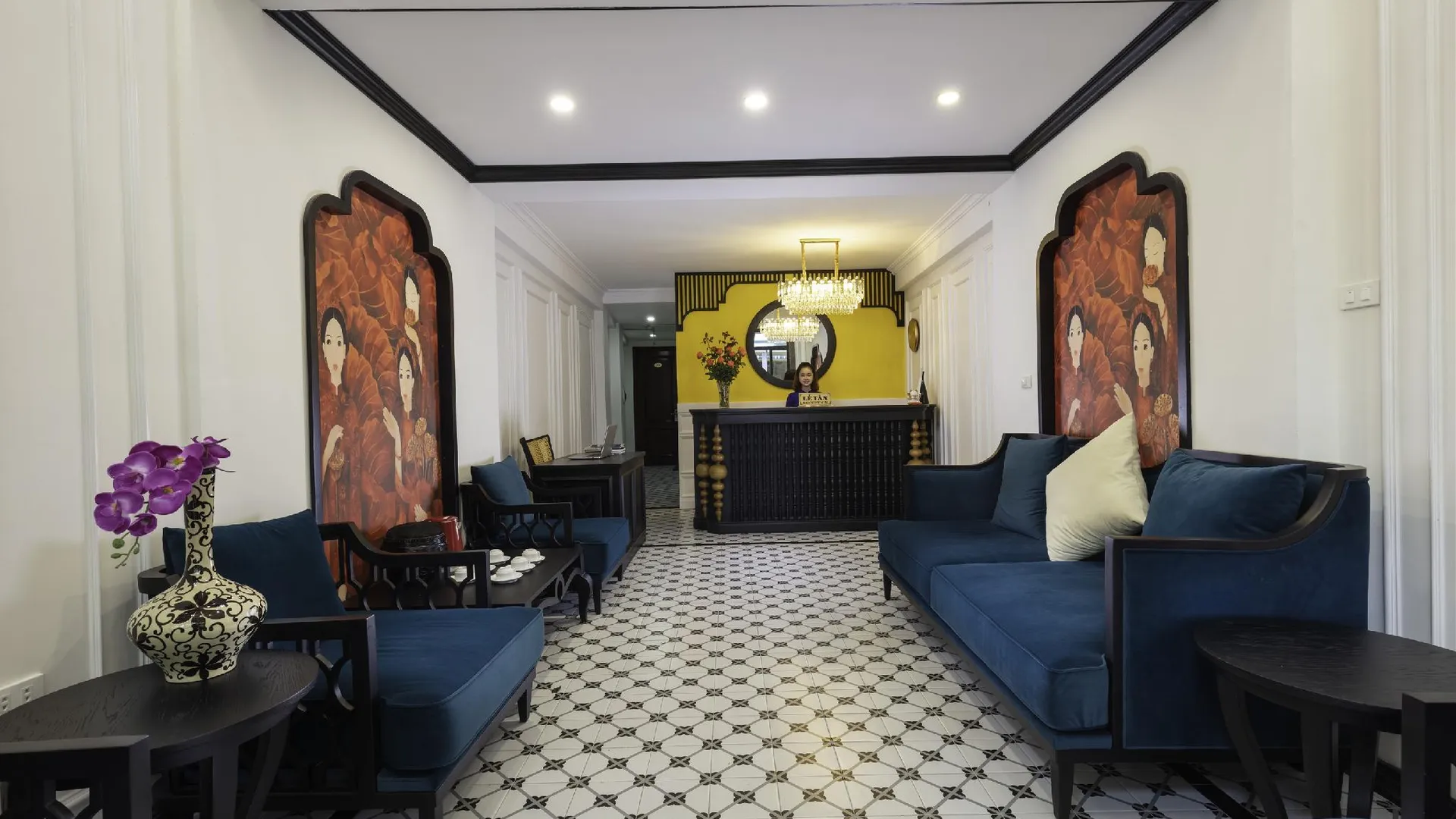 하노이 퀸 라이트 호텔 3성급 호텔 외관