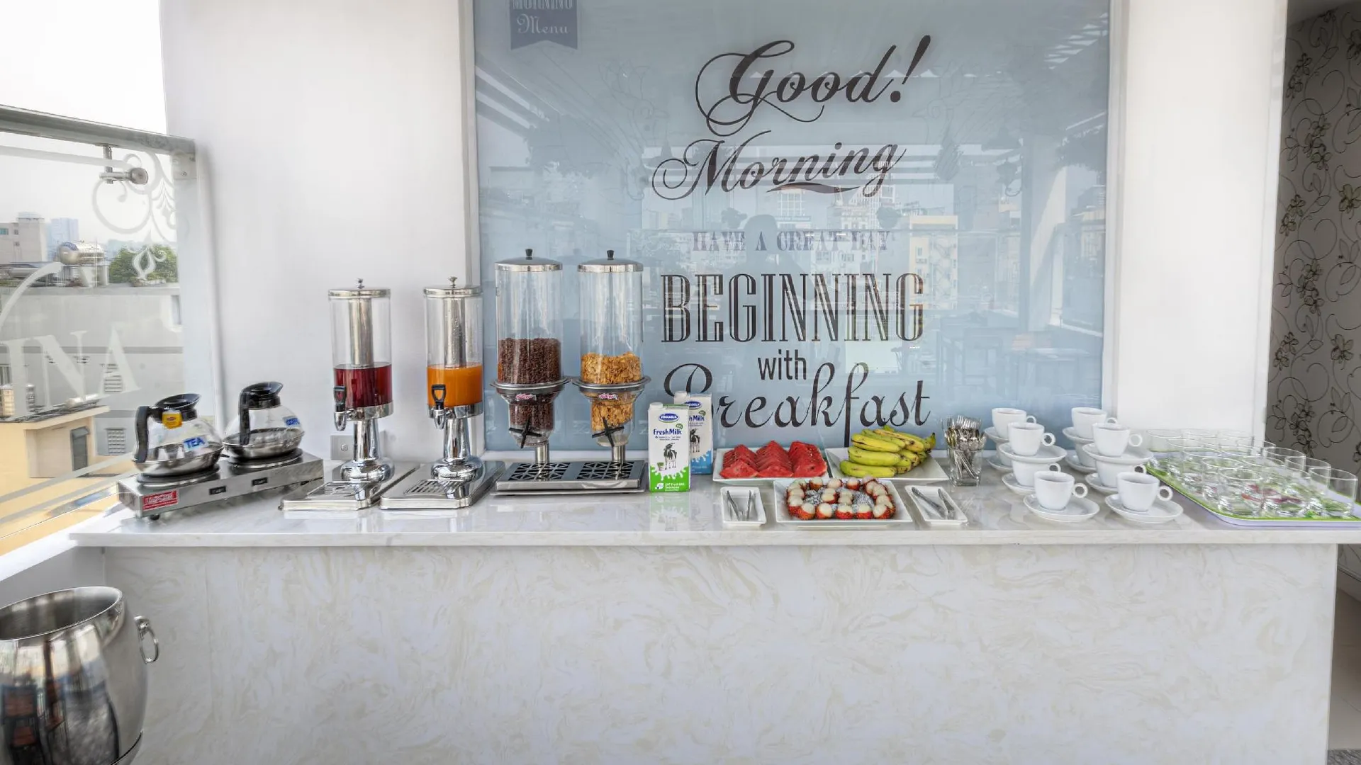 호치민 반 안 럭셔리 호텔 2성급 호텔 전망