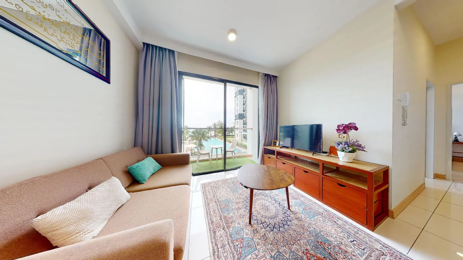 쿠안탄 베세라의 아파트먼트 (100m², 침실 2개, 프라이빗 욕실 2개) 3성급 싱글룸 스위트룸