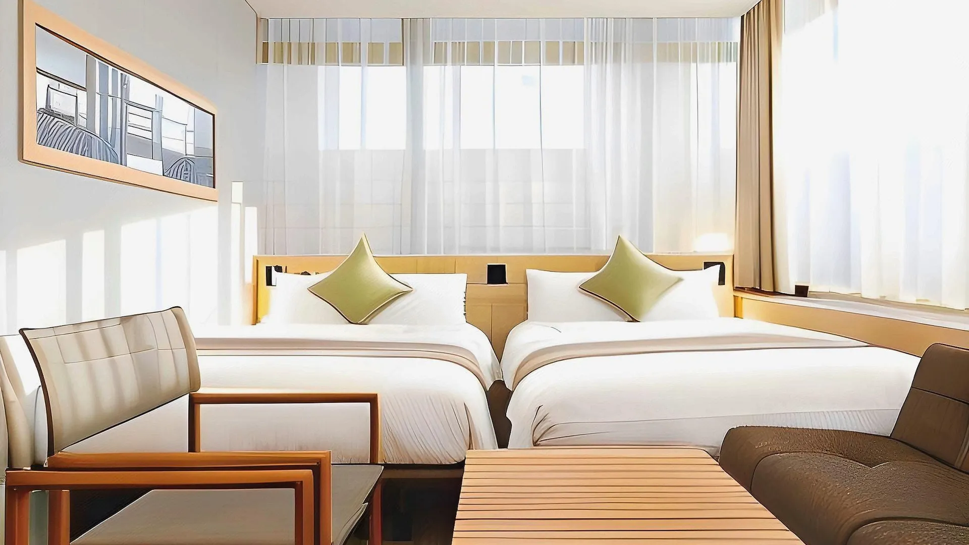 후쿠오카 호텔 써드 플레이스 하카타 1성급 호텔 스위트룸