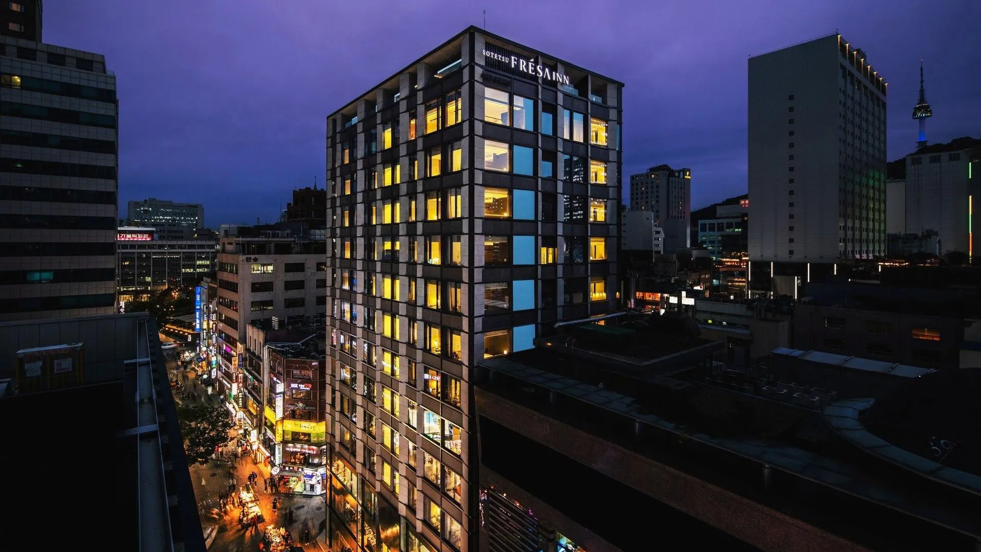 서울 소테츠 프레사 인 서울 명동 3성급 호텔 스위트룸