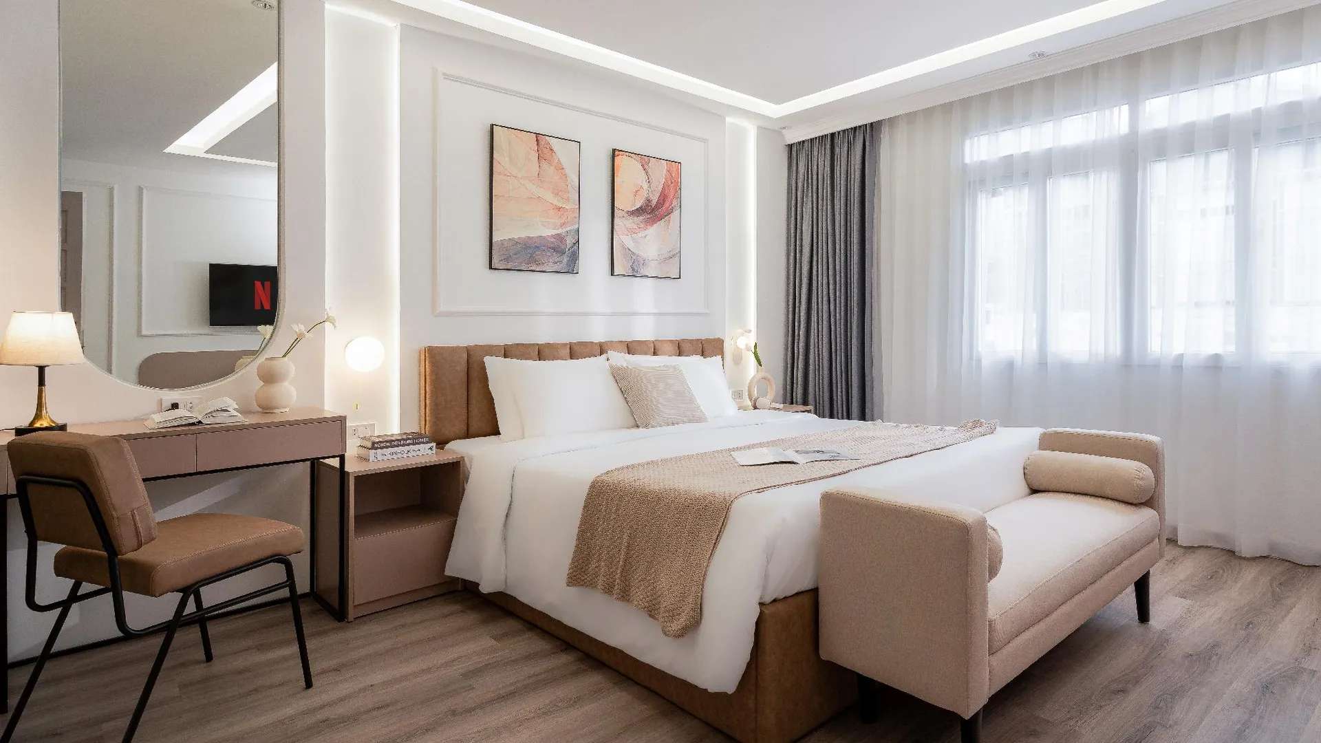 하노이 키패드 호텔 - 29 항맘 3성급 호텔 전망