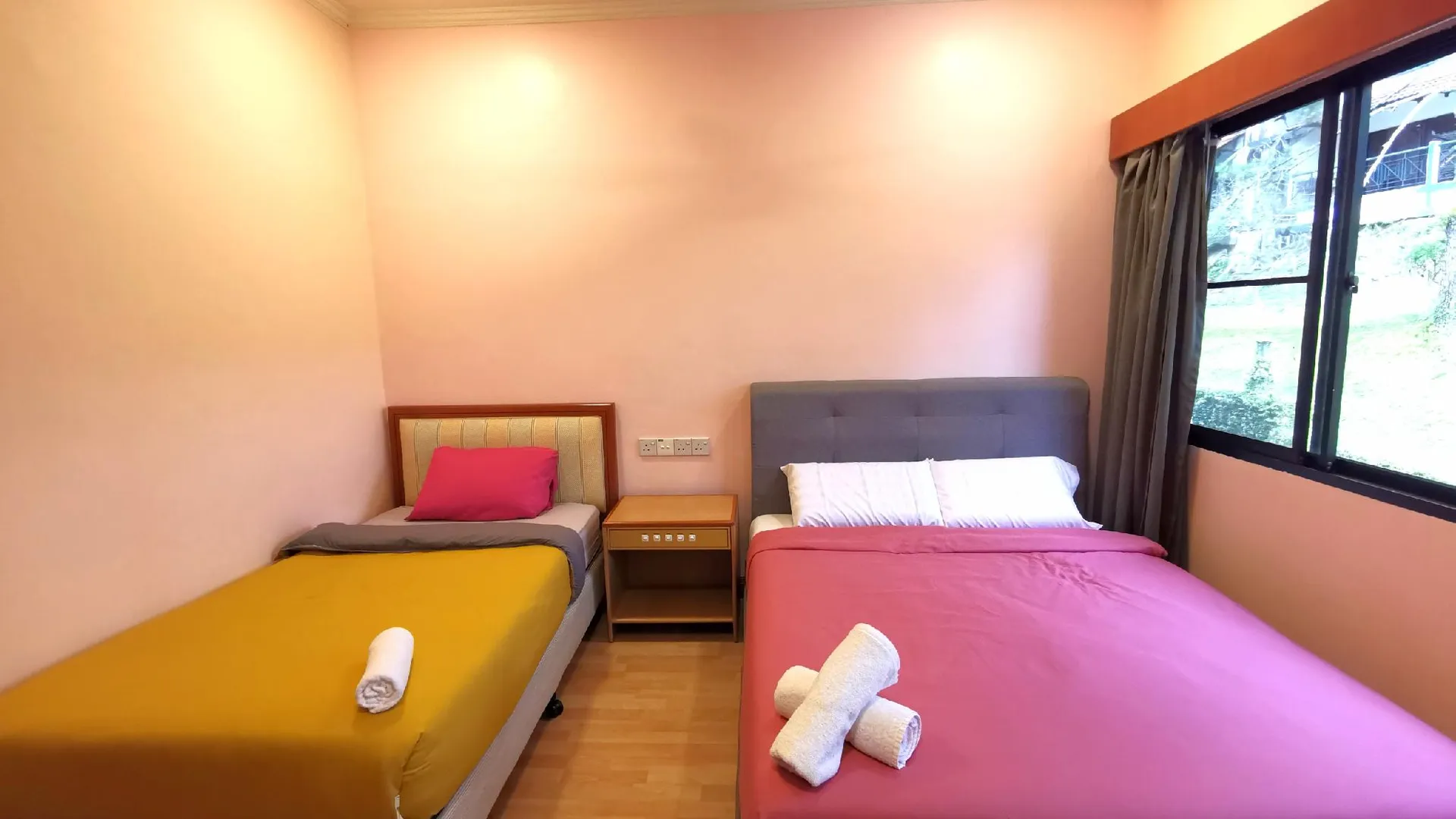 카메론 하일랜즈 브린창의 프라이빗 하우스 (100m², 침실 2개, 프라이빗 욕실 2개) 3성급 싱글룸 객실