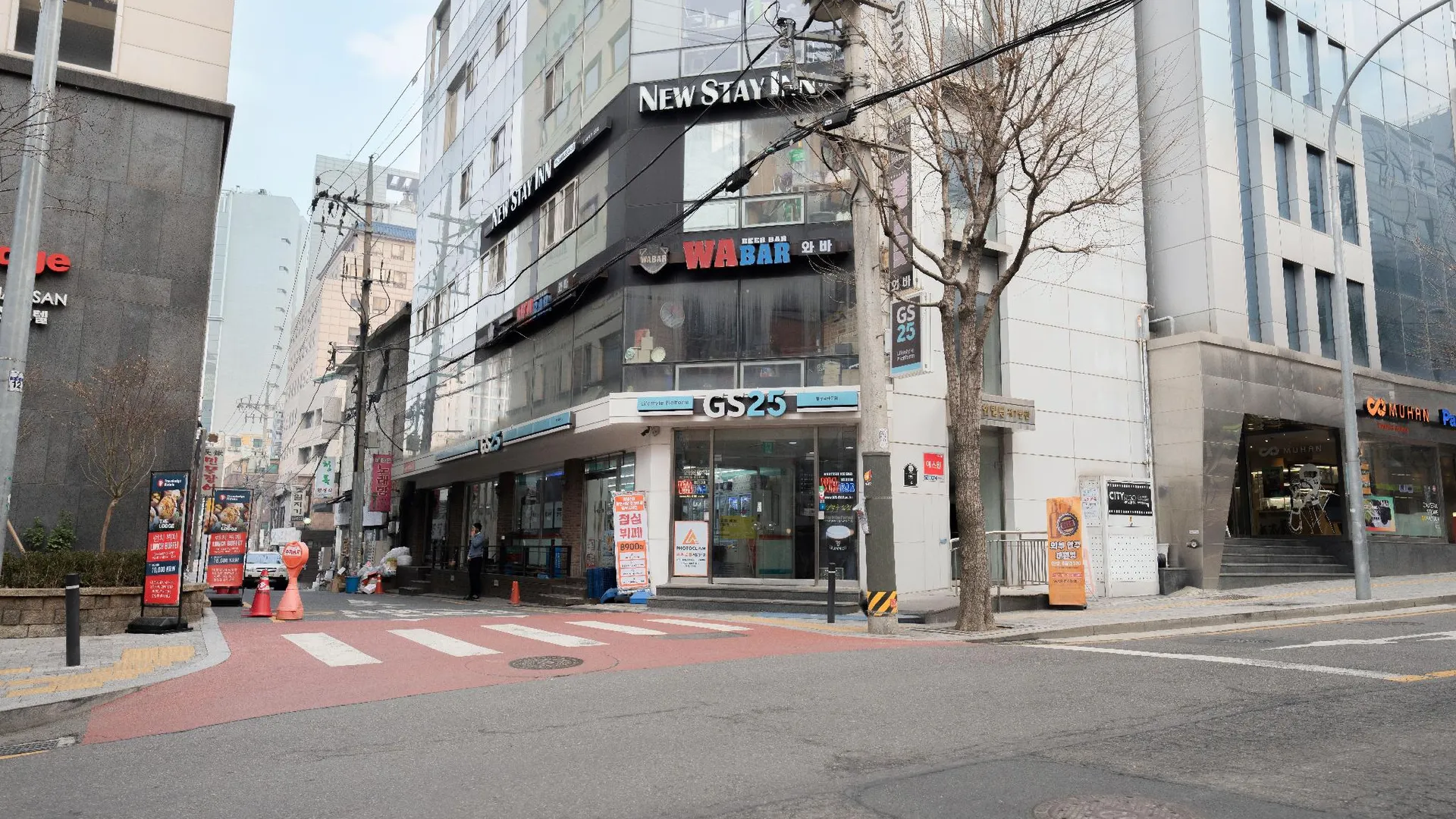 서울 명동 뉴 스테이 인 2성급 호텔 레스토랑