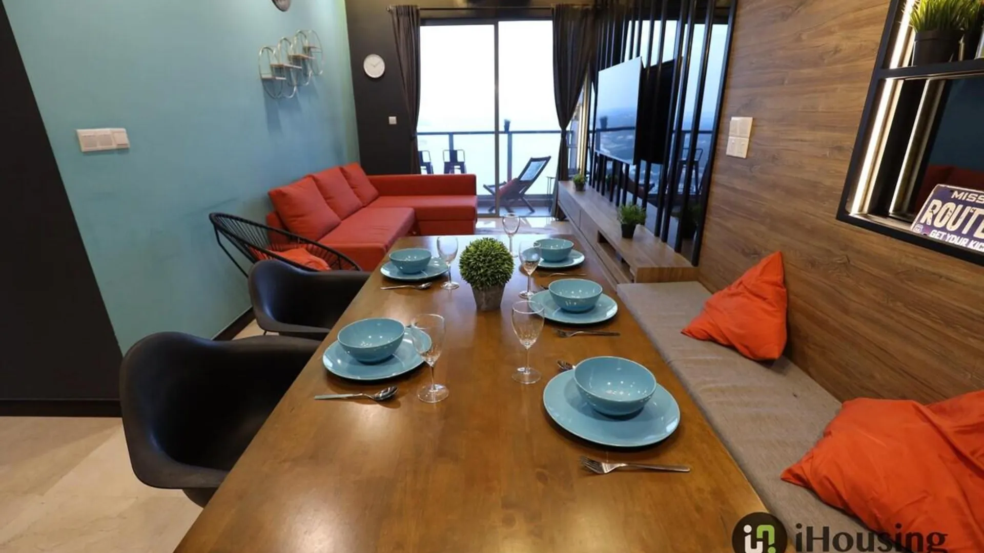 말라카 멜라카 라야의 아파트먼트 (235m², 침실 2개, 프라이빗 욕실 2개) 2성급 싱글룸 전망