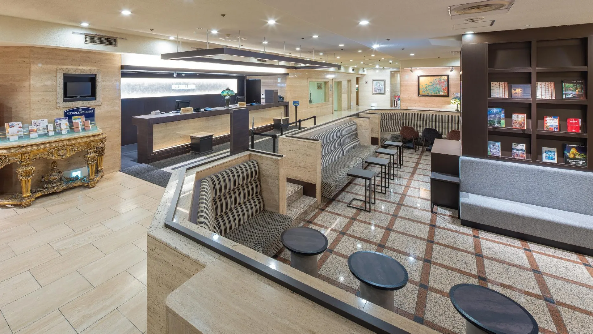 오사카 New Osaka Hotel 3성급 호텔 외관