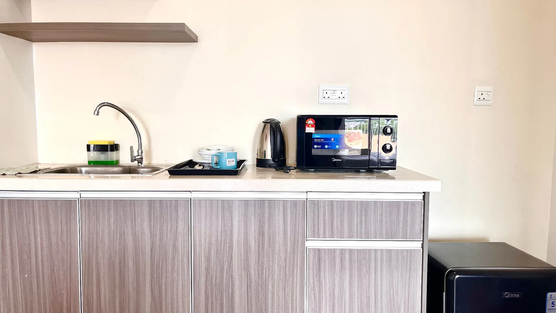 말라카 두리안 퉁갈의 아파트먼트 (50m², 침실 1개, 프라이빗 욕실 1개) 3성급 싱글룸 레스토랑