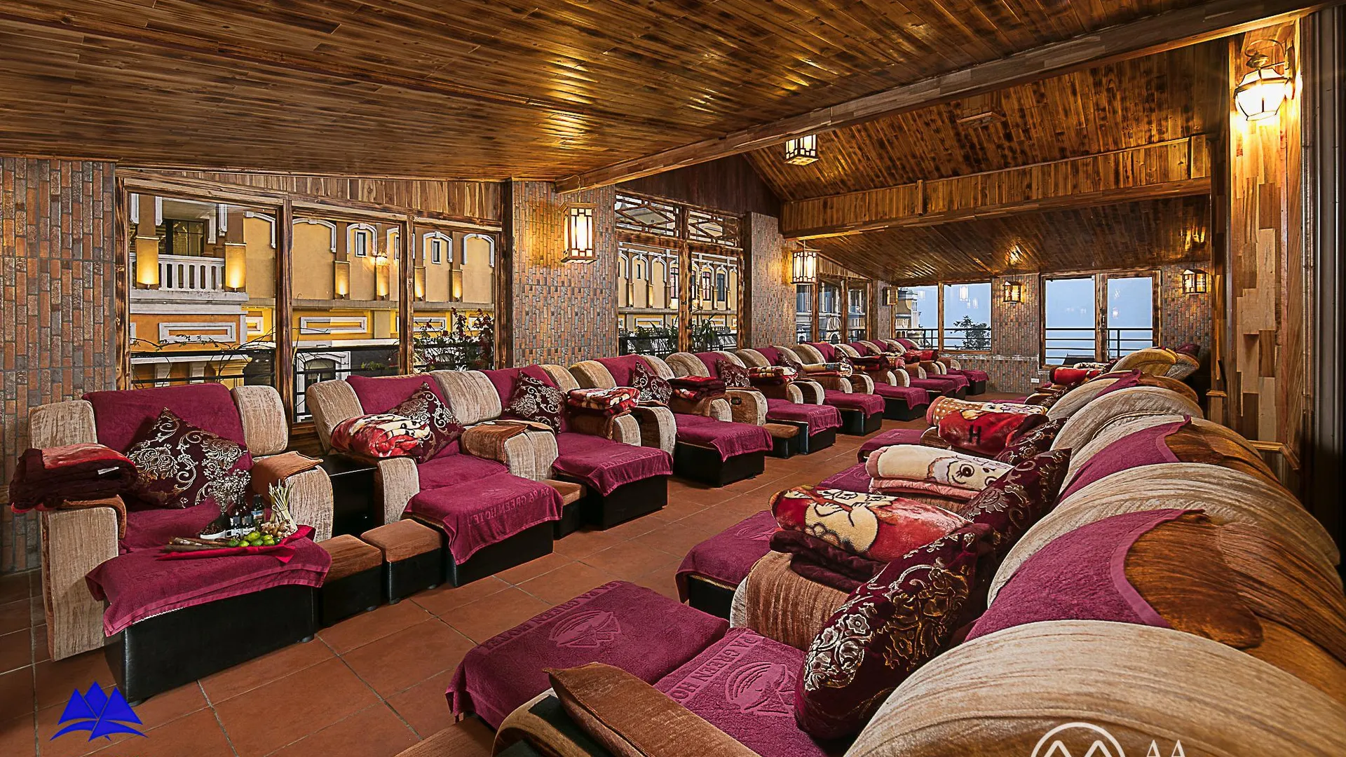 사파 사파 그린 호텔 4성급 호텔 수영장