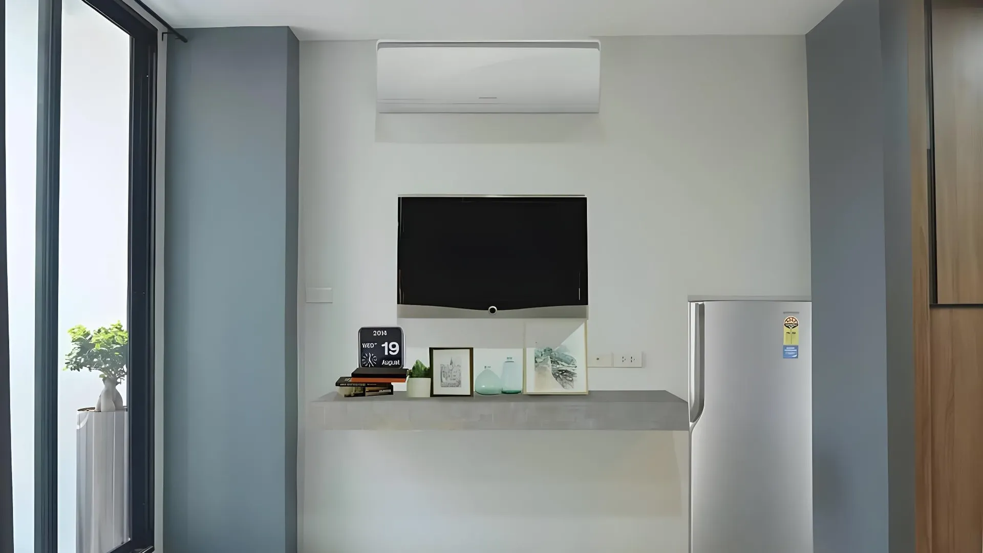 방콕 톤부리의 아파트먼트 (25m², 침실 1개, 프라이빗 욕실 1개) 2성급 싱글룸 스위트룸