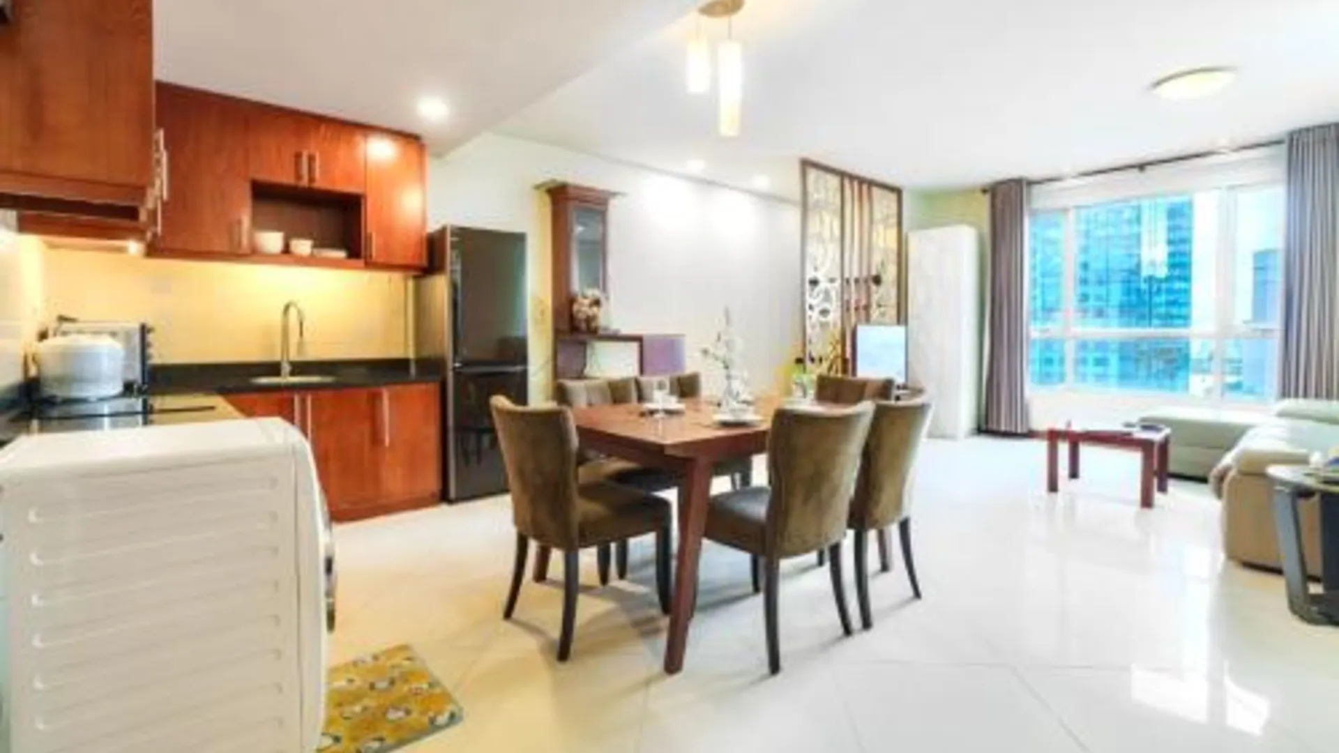 호치민 프리미엄 스위트-랑카스터 타워,사이공-재패니즈타운 2성급 게스트하우스 로비