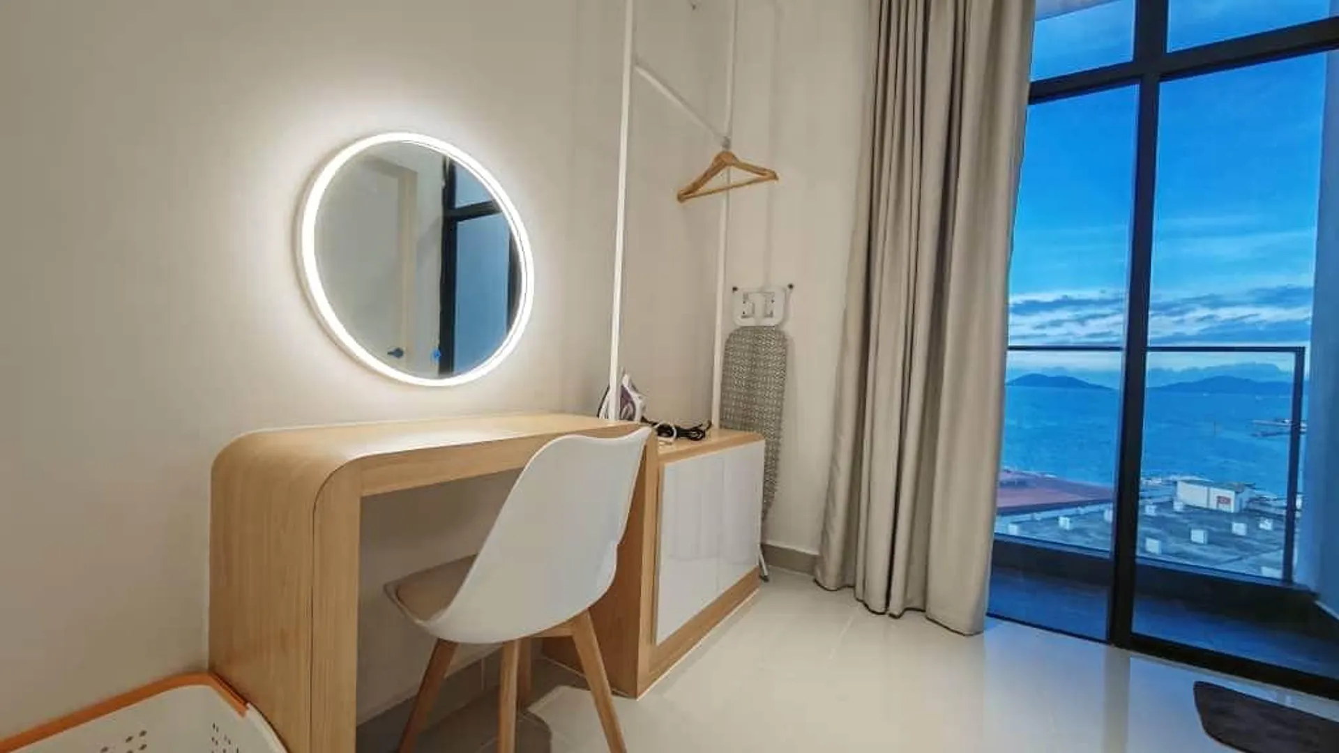 코타키나발루 탄중 아루의 프라이빗 하우스 (38m², 침실 1개, 프라이빗 욕실 1개) 3성급 싱글룸 객실