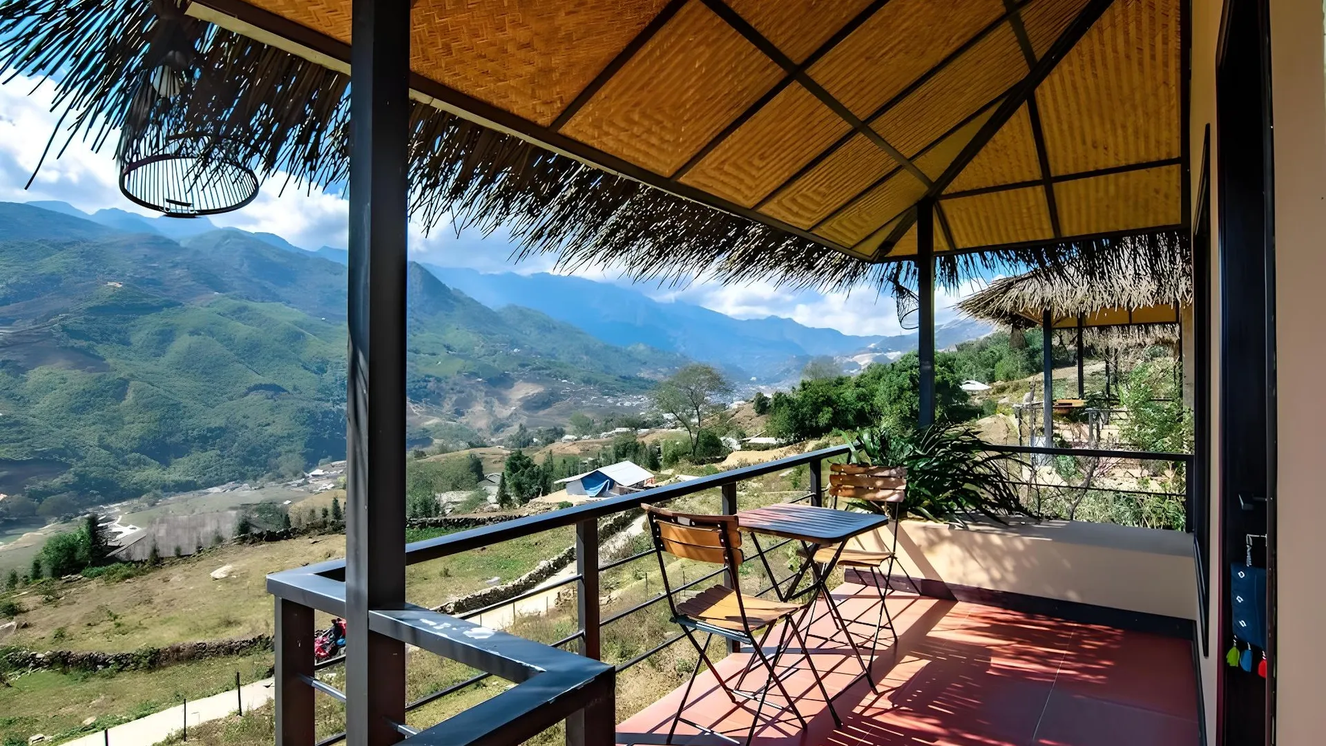 사파 Sapa Farmstay 4성급 호텔 전망