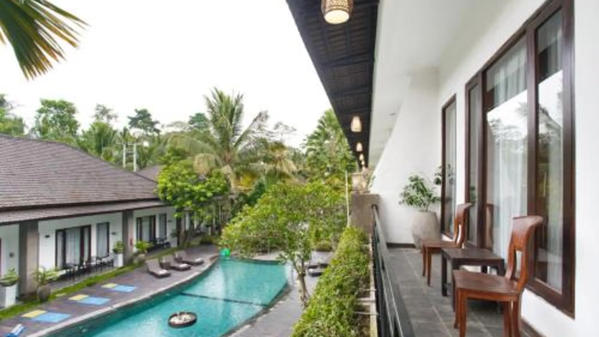 발리 우붓 라야 부티크 호텔 3성급 호텔 수영장