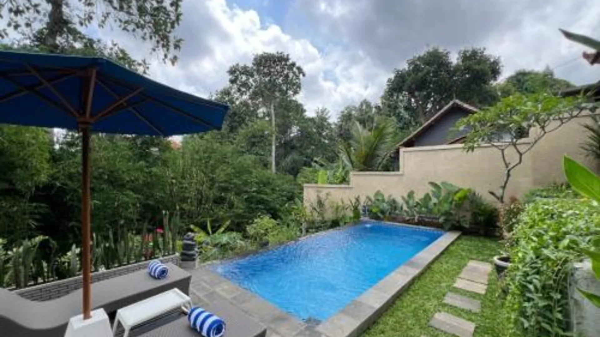 발리 Aris House Private Pool Villa 3성급 싱글룸 전망